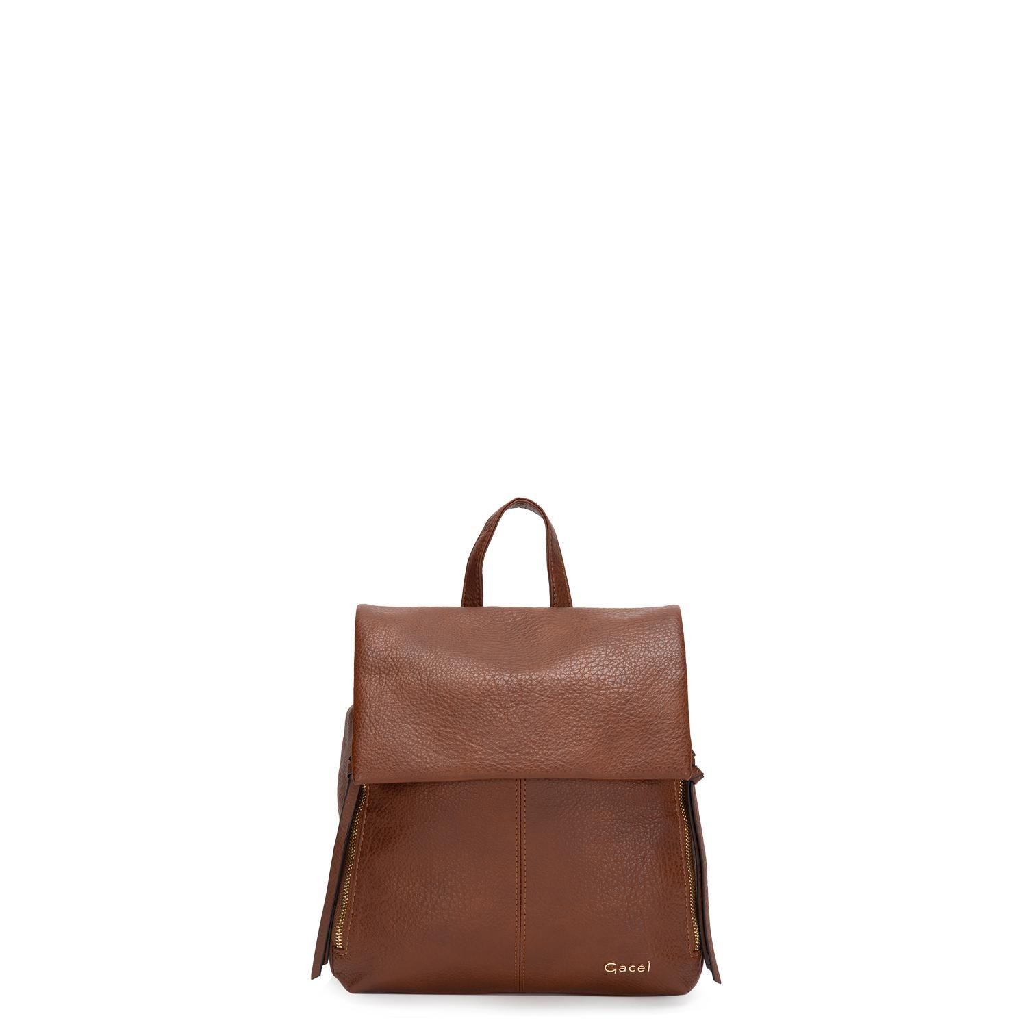 Mochila  Pequeña  Gacel  Cafe  Car2950-0