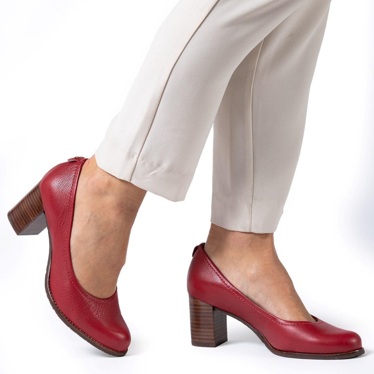 Zapato  Elvira  Gacel  Rojo  0658731-1