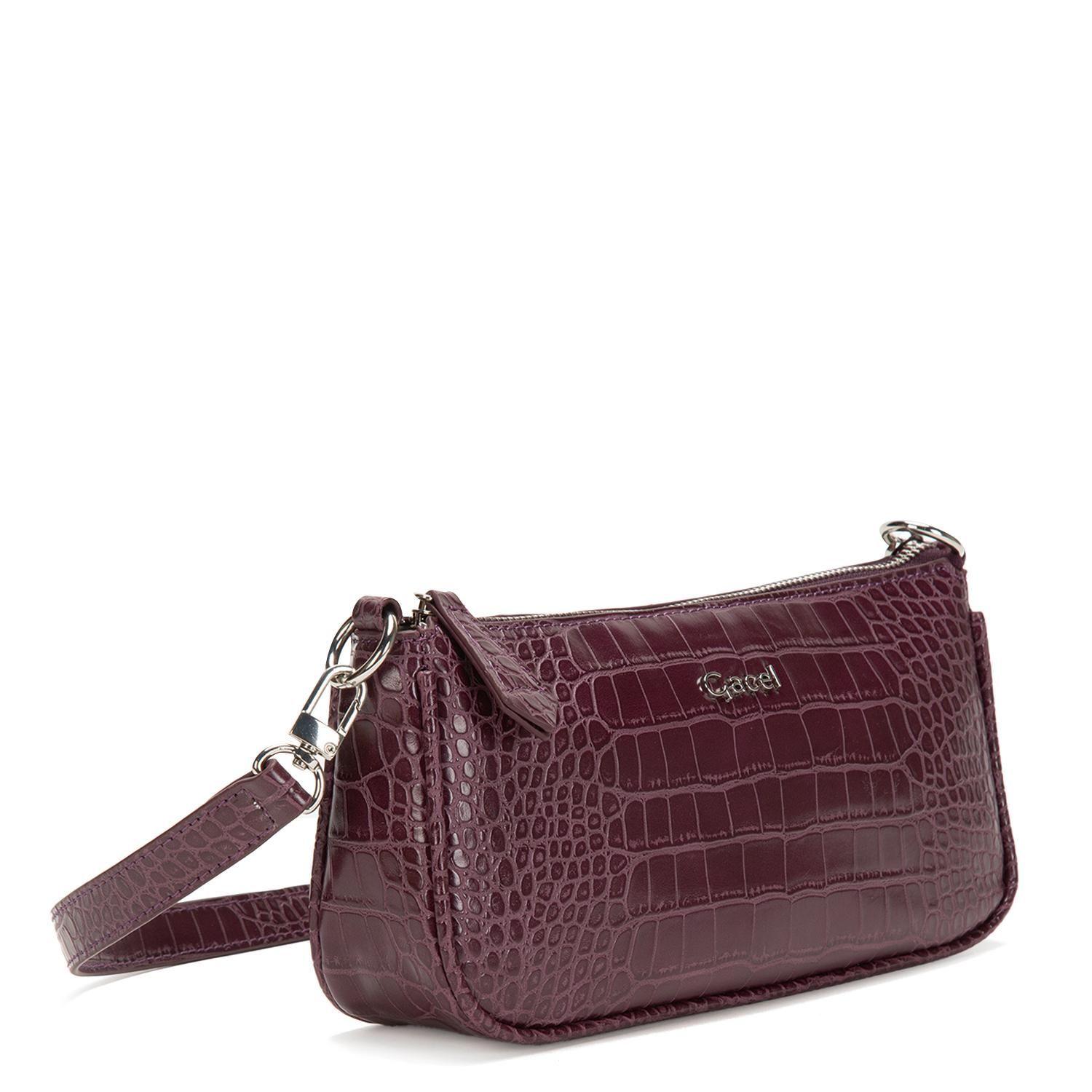 Cartera  Bandolera Pequeña  Gacel  Guinda  Car3197-2