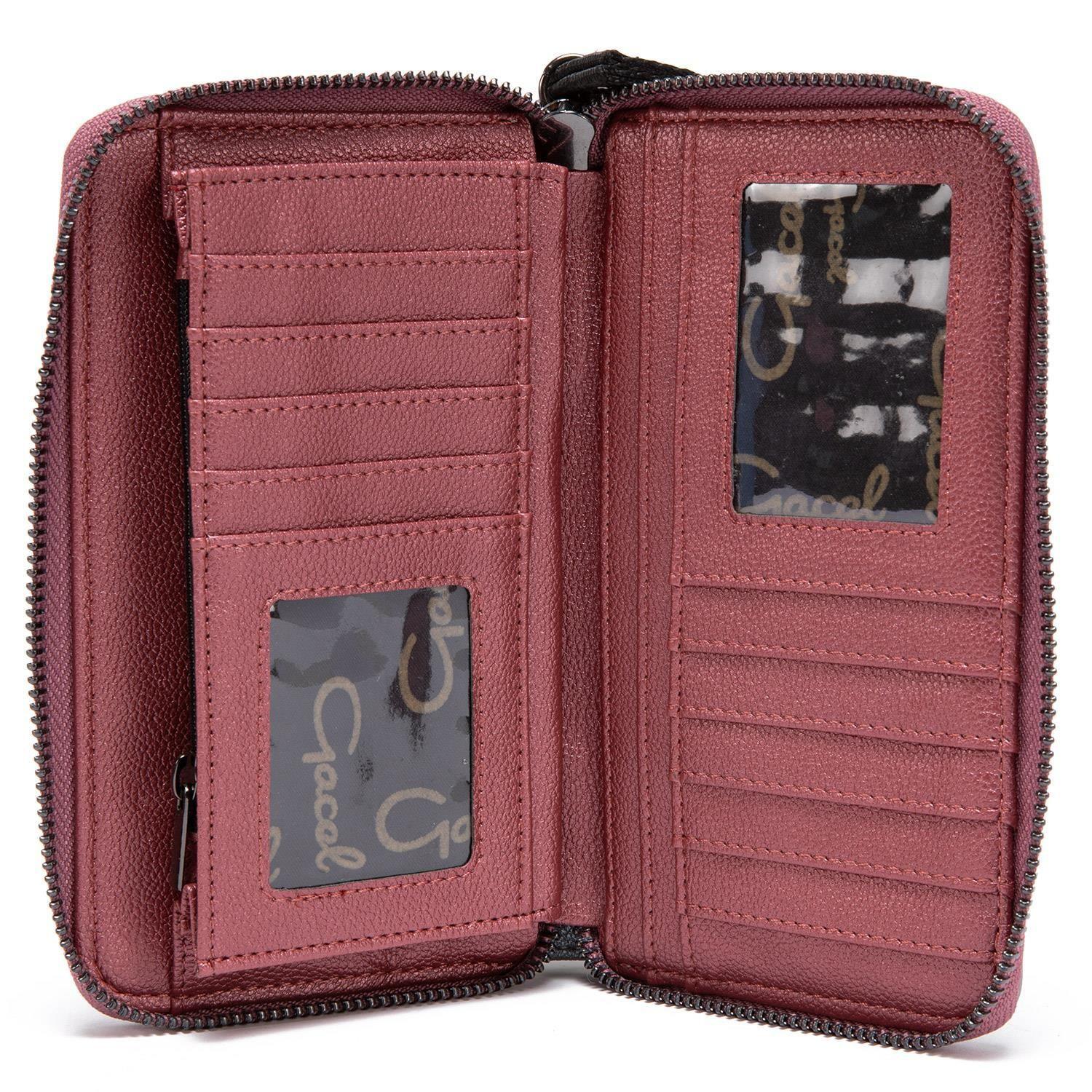 Billetera  Mediana  Gacel  Gris  Bil0361-2