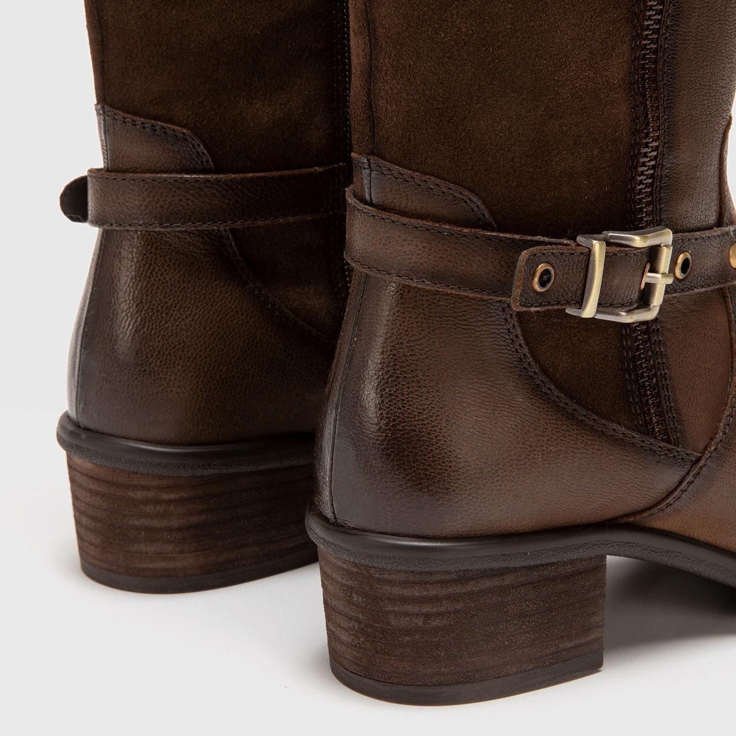 Bota  0113  Gacel  Chocolate  0658572-3
