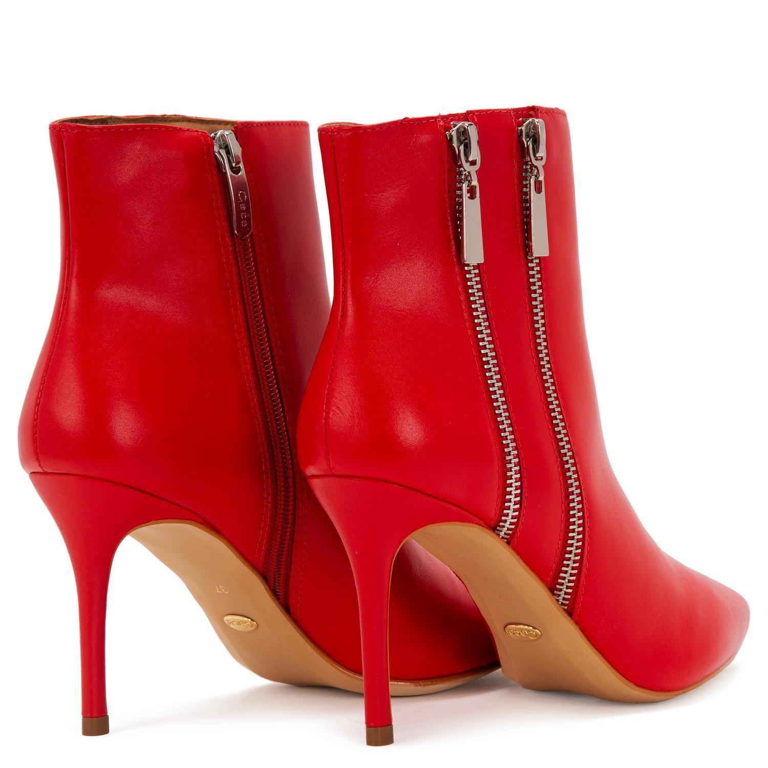 Botin  Rania  Gacel  Rojo  0660153-4