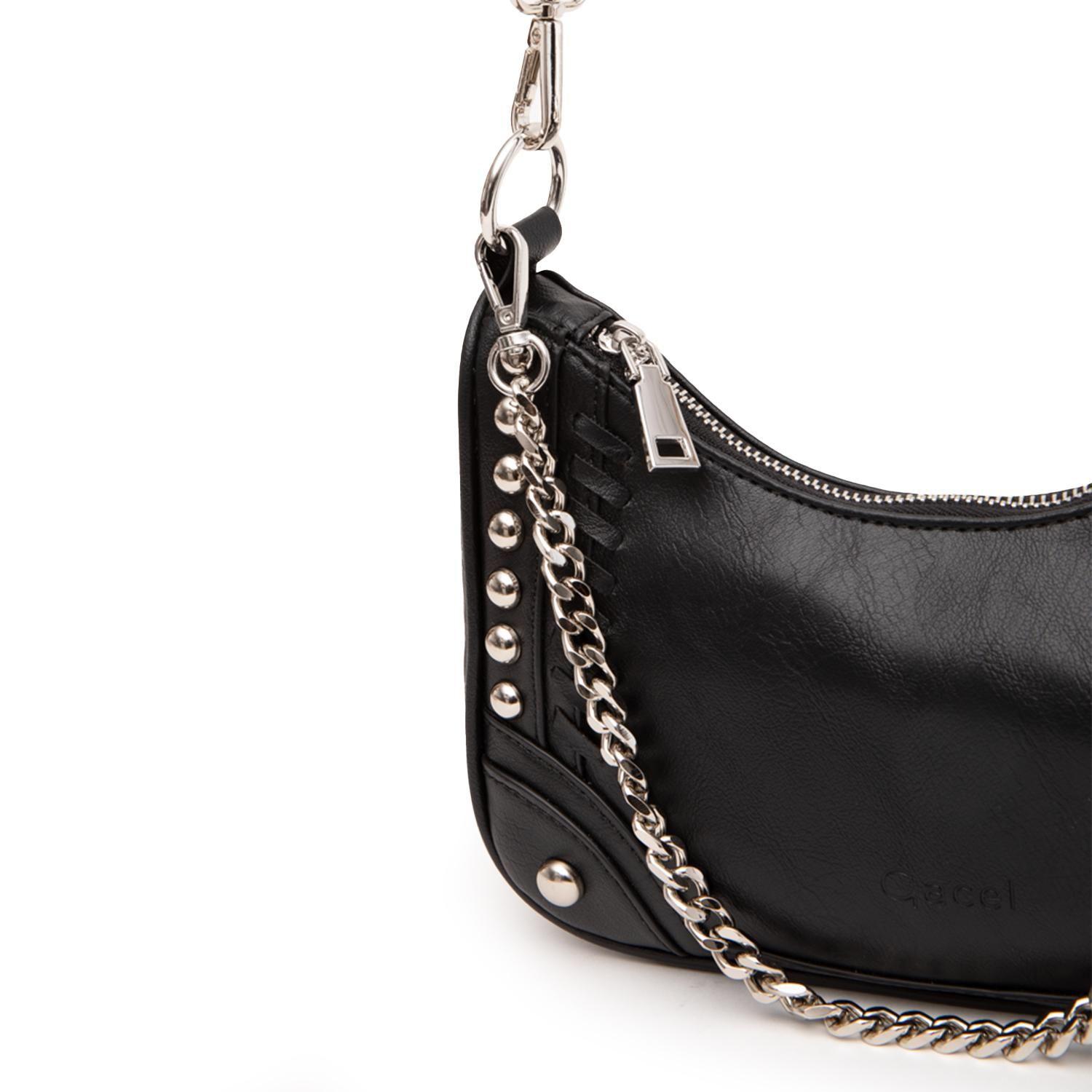 Cartera  Bandolera Pequeña  Gacel  Negro  Car3476-3