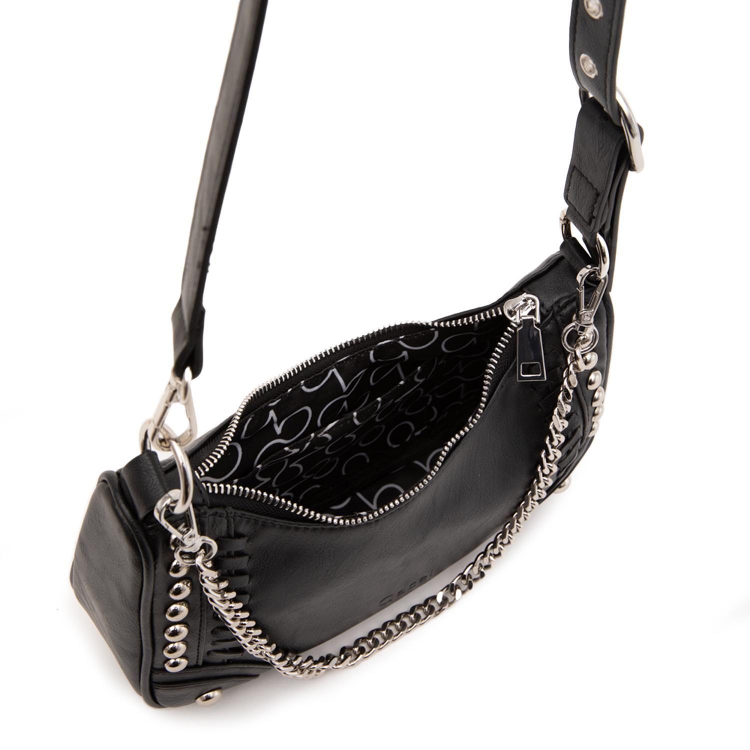 Cartera  Bandolera Pequeña  Gacel  Negro  Car3476-4