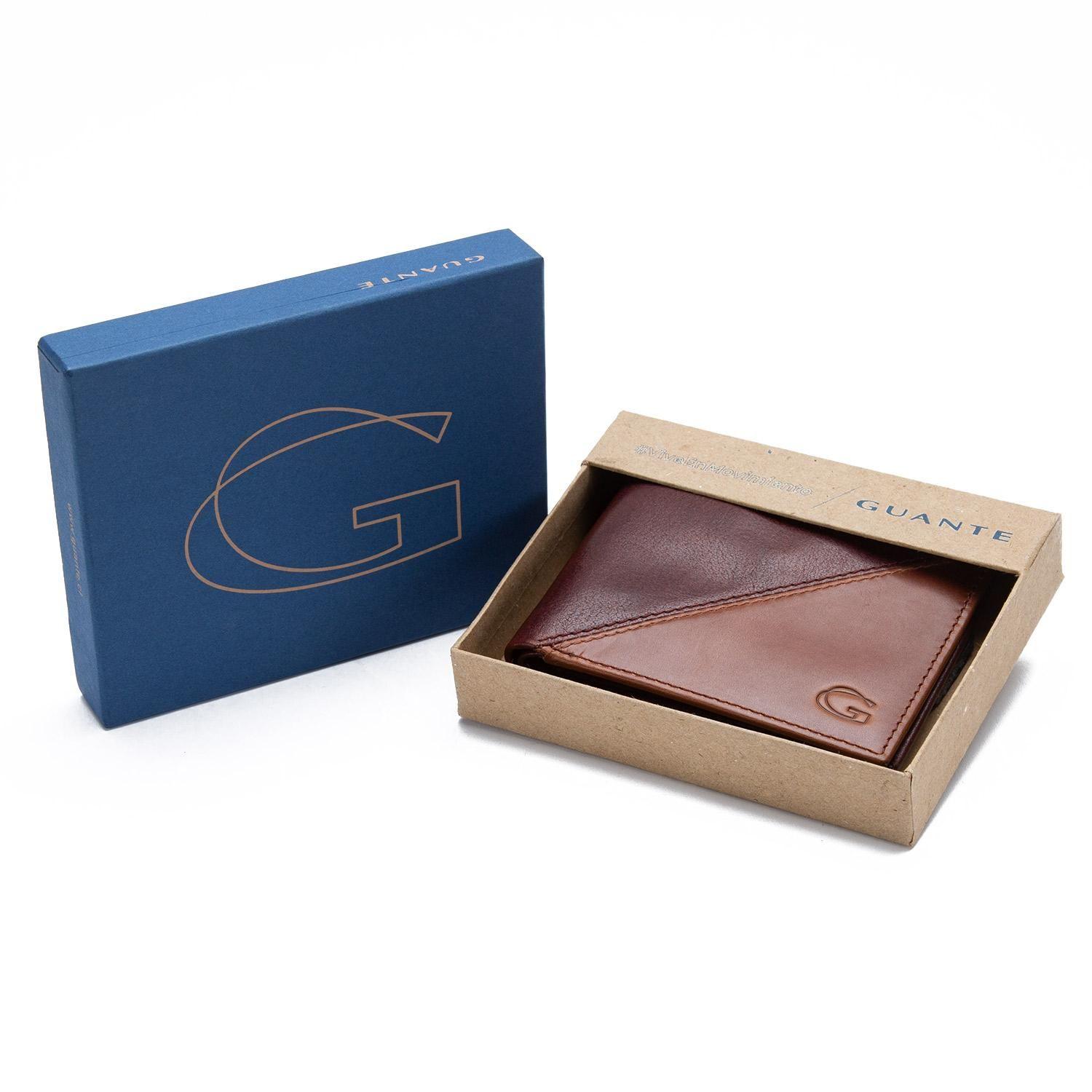 Billetera  Bill Moned  Guante  Chocolate  Bi449-3