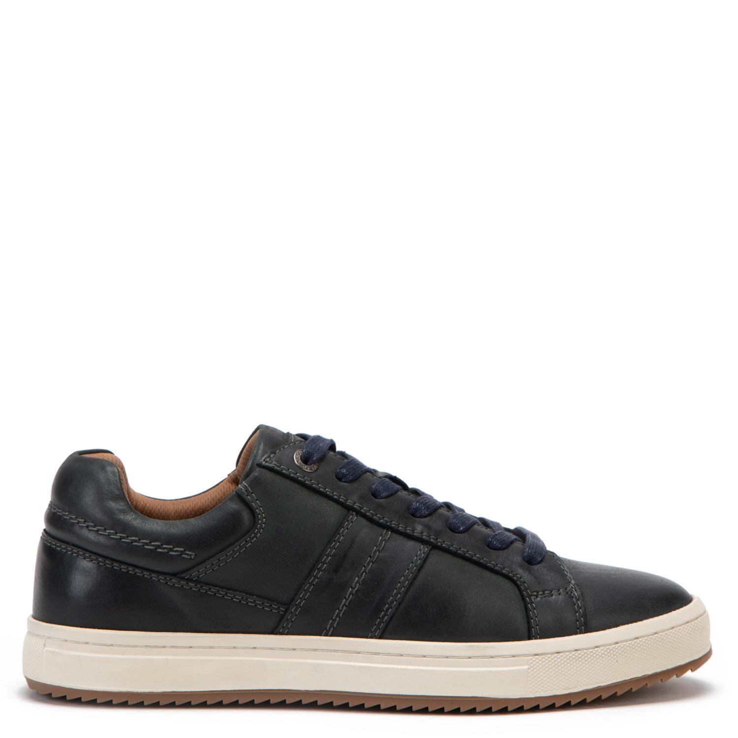Zapatilla de cuero hombre Guante azul Kiama-0