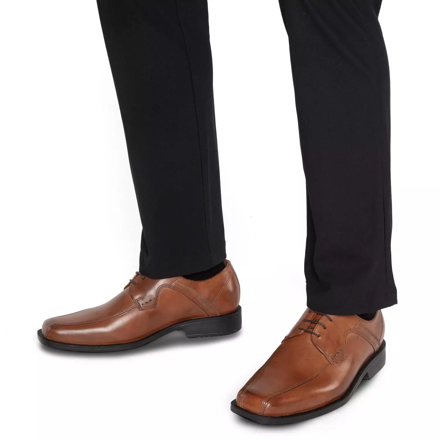 Zapato de cuero hombre Guante dark camel Cleveland-1