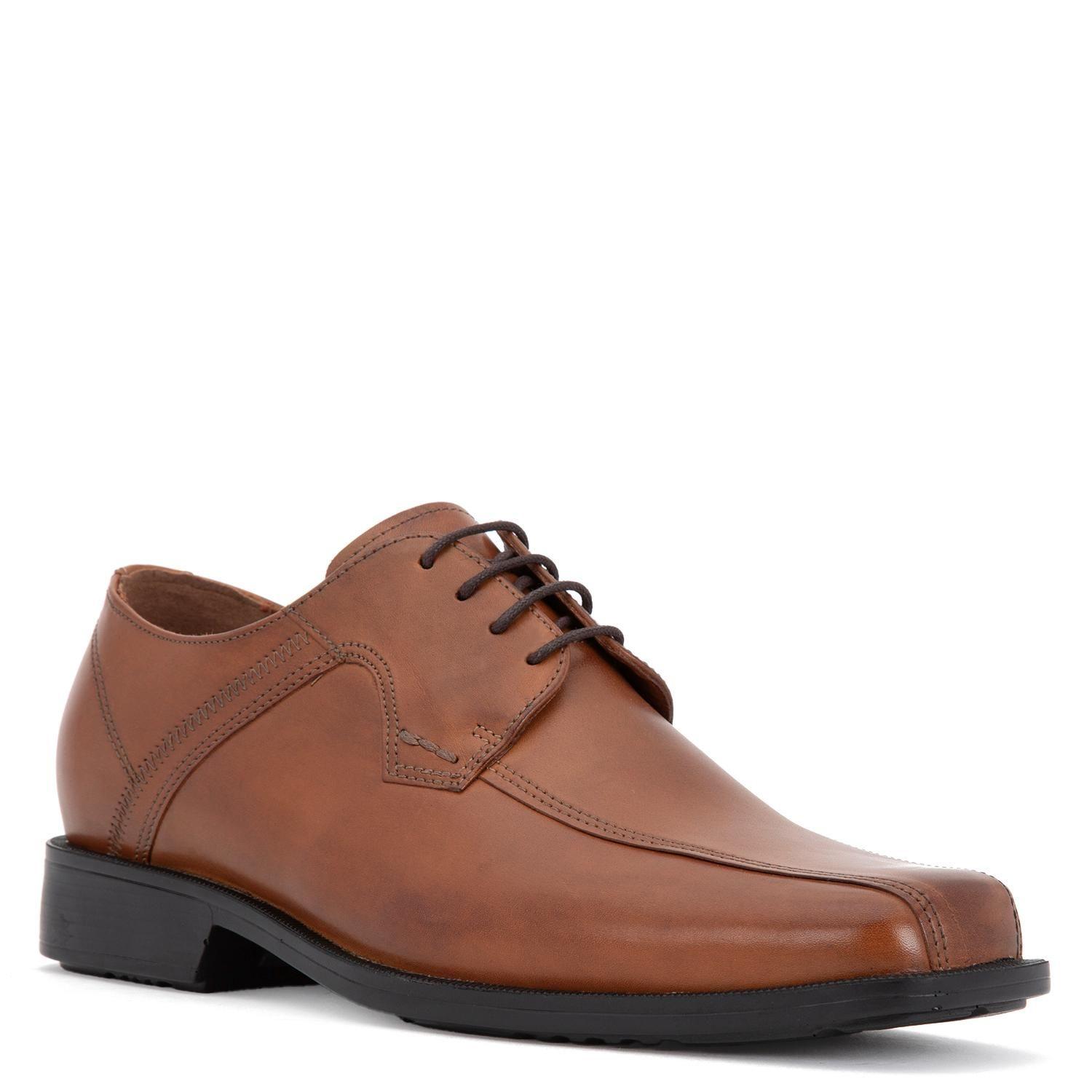 Zapato de cuero hombre Guante dark camel Cleveland-4