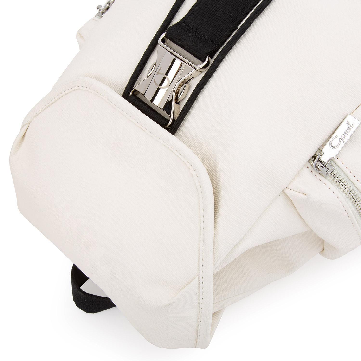Mochila  Pequeña  Gacel  Blanco  Car3100-3