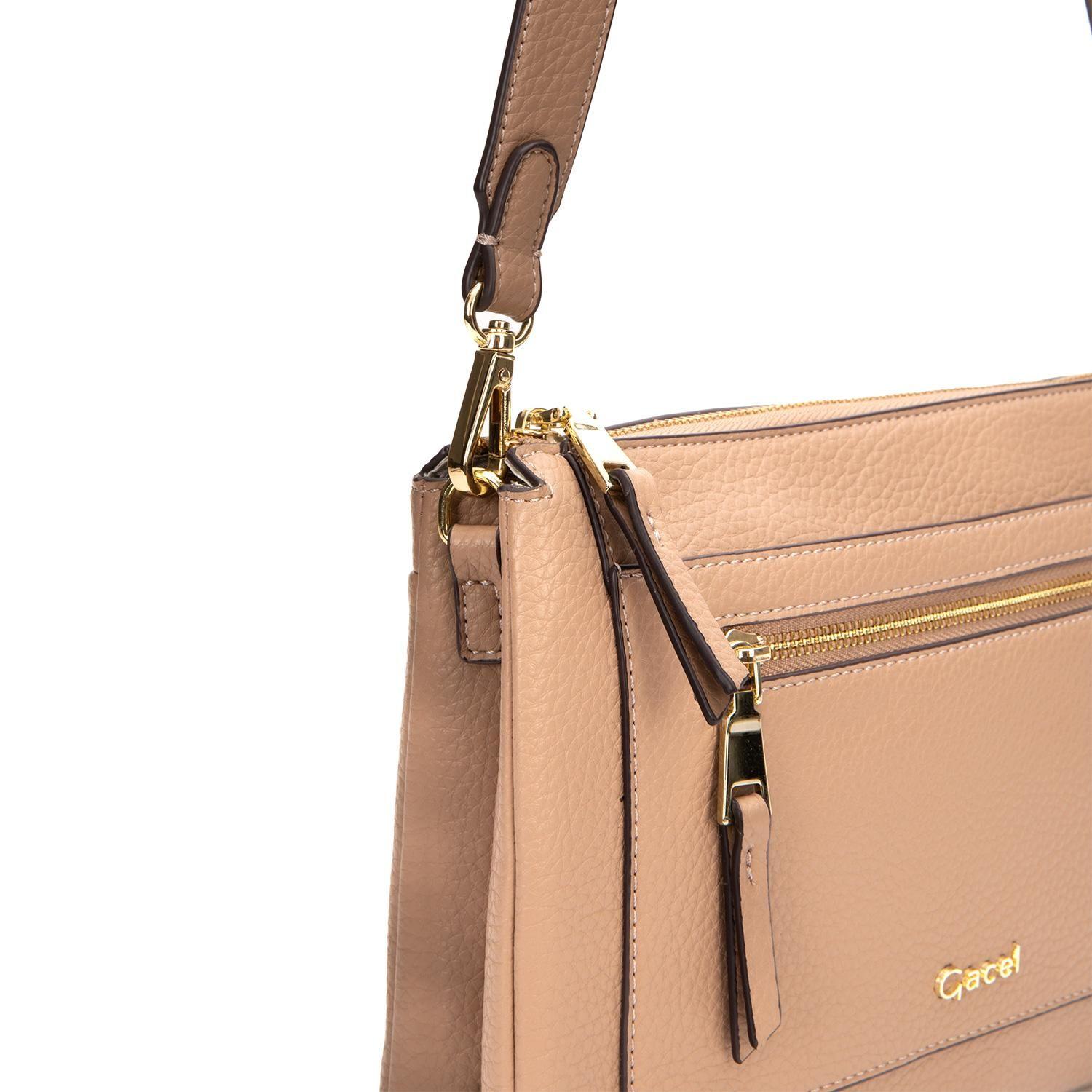 Cartera  Bandolera Grande  Gacel  Taupe  Car3452-4