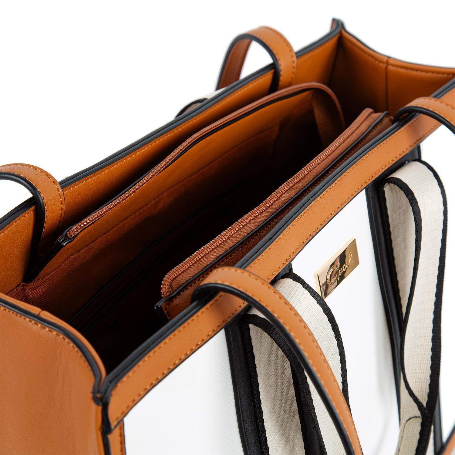 Cartera  Shopping  Gacel  Tostado  Car3076-4