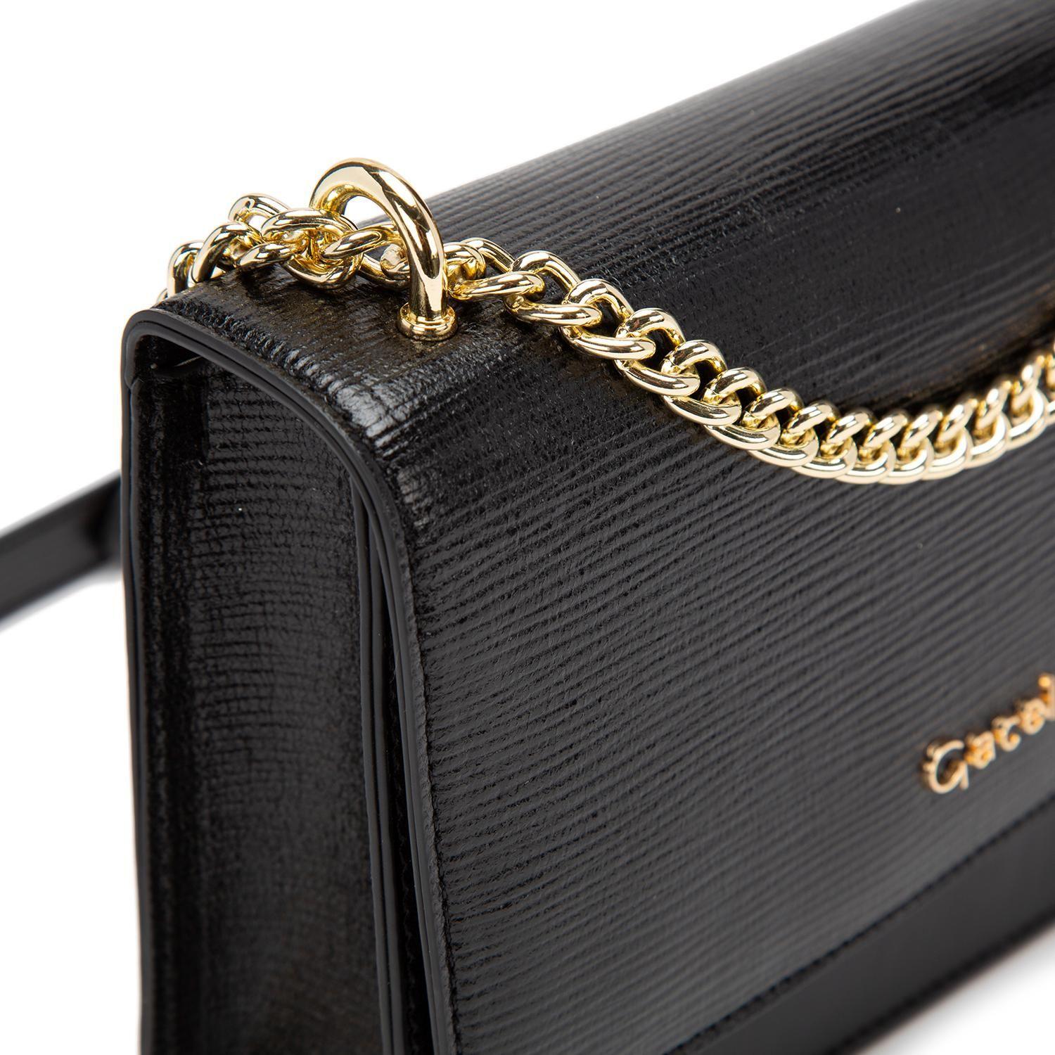 Cartera  Clutch  Gacel  Negro  Car3031-3