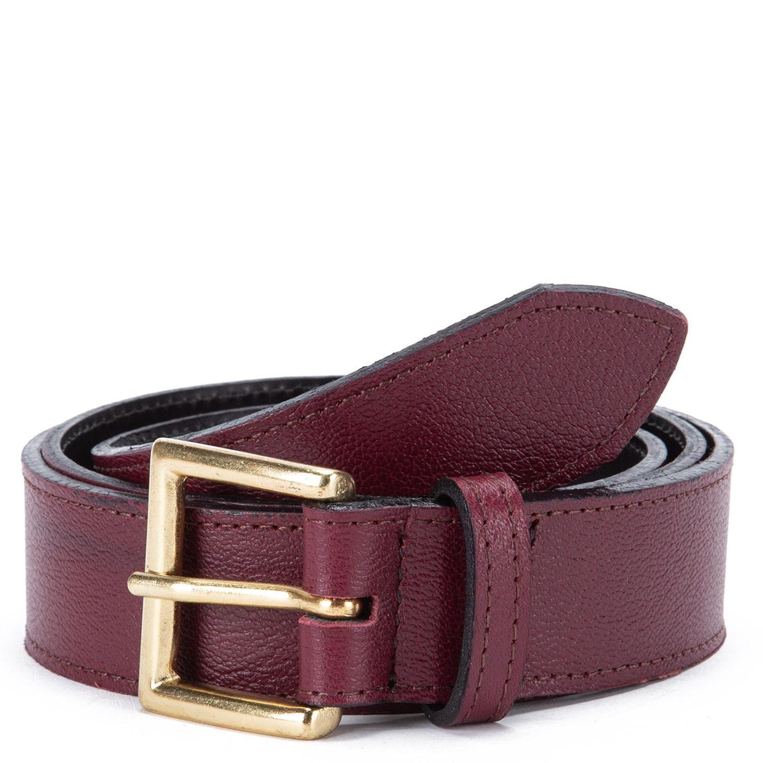 Cinturon  Ancho 35mm  Gacel  Burdeo  Cin0552-0