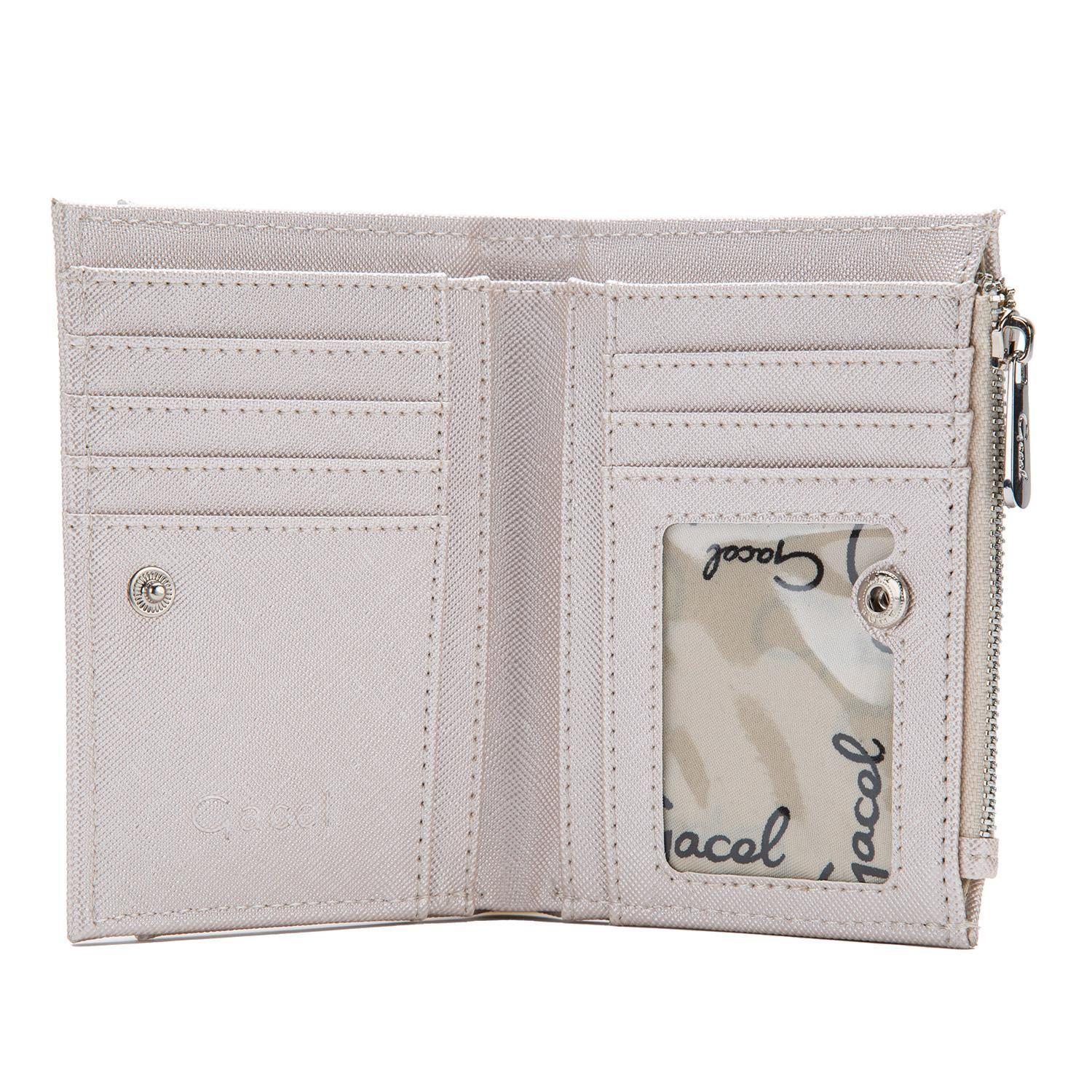Billetera  Tarjetero  Gacel  Off White  Bil0379-2