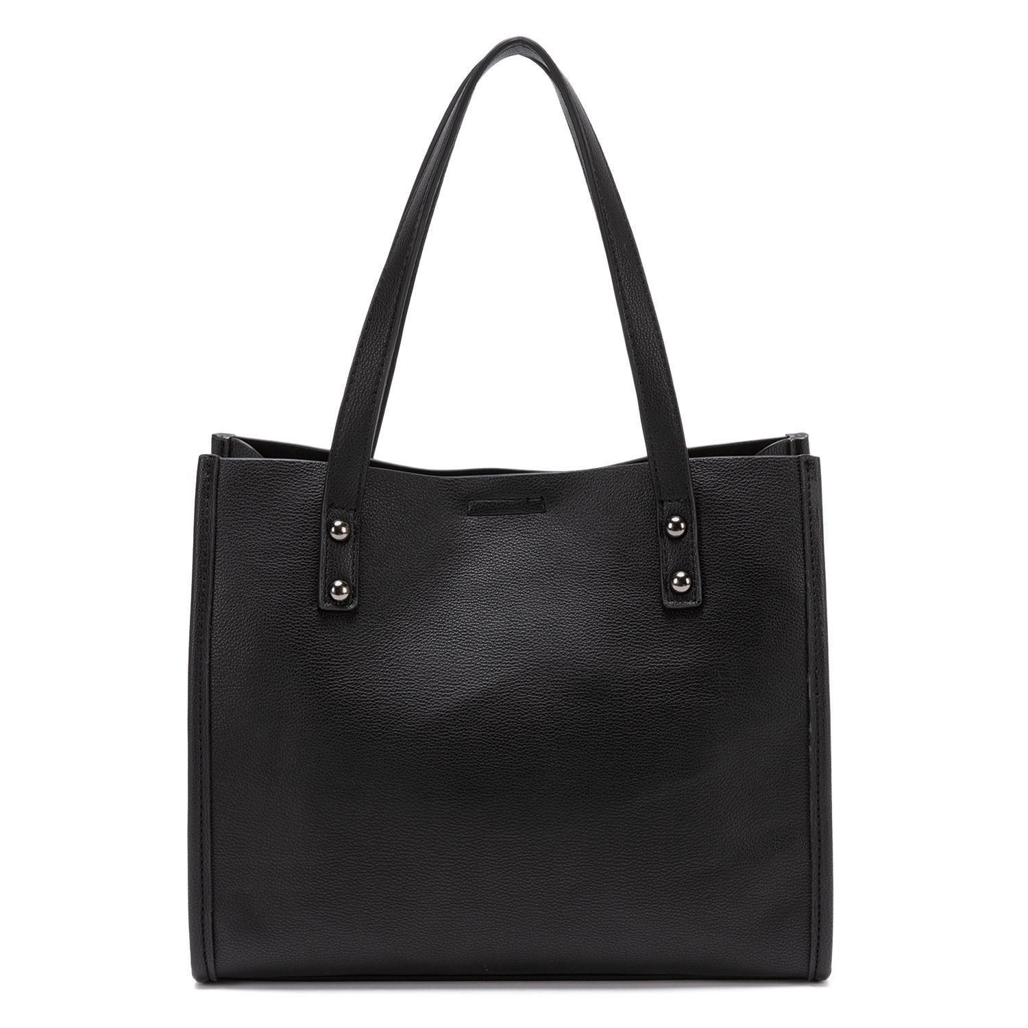Cartera  Dos Asas Mediana  Gacel  Negro  Car2867-1