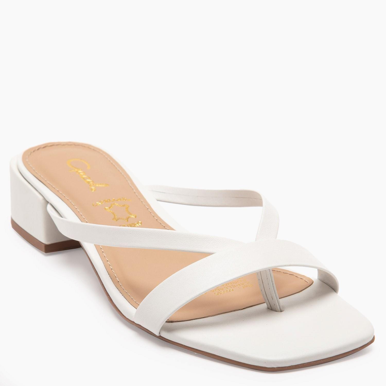 Sandalia  0147  Gacel  Blanco  0658325-1