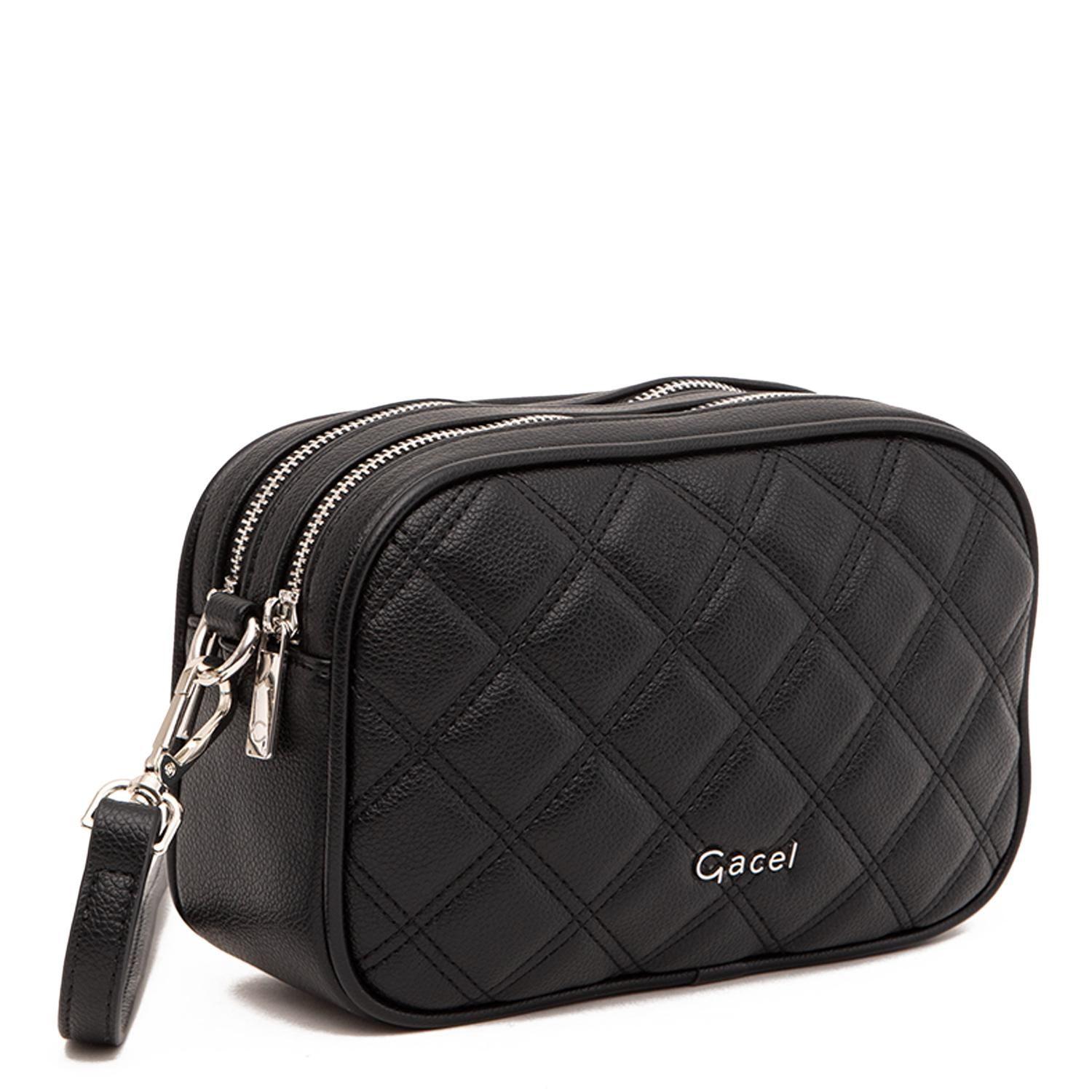 Cartera  Bandolera Grande  Gacel  Negro  Car3418-3
