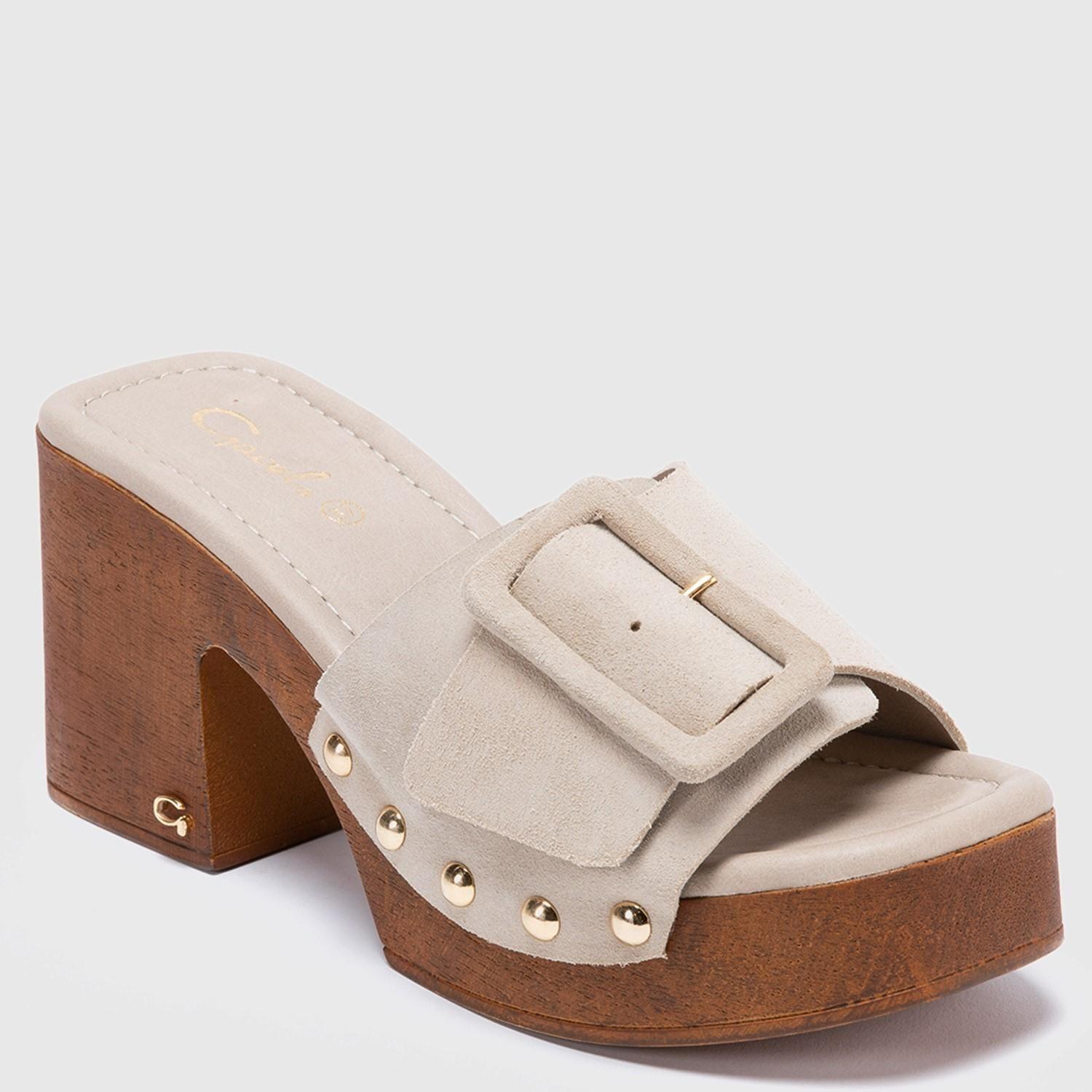 Sandalia  Daisy  Gacel  Beige  0659000-1