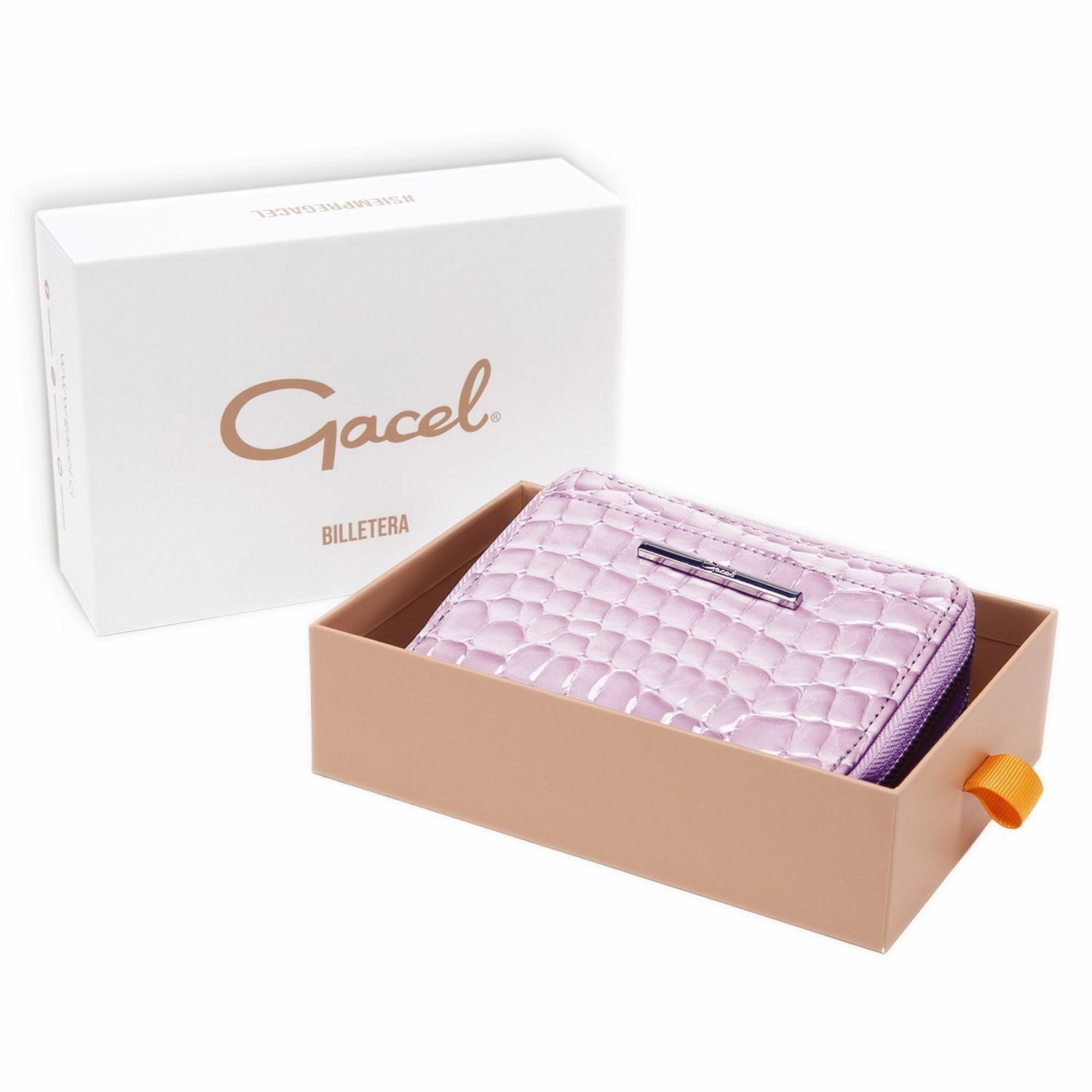 Billetera  Pequeña  Gacel  Lila  Bil0349-3