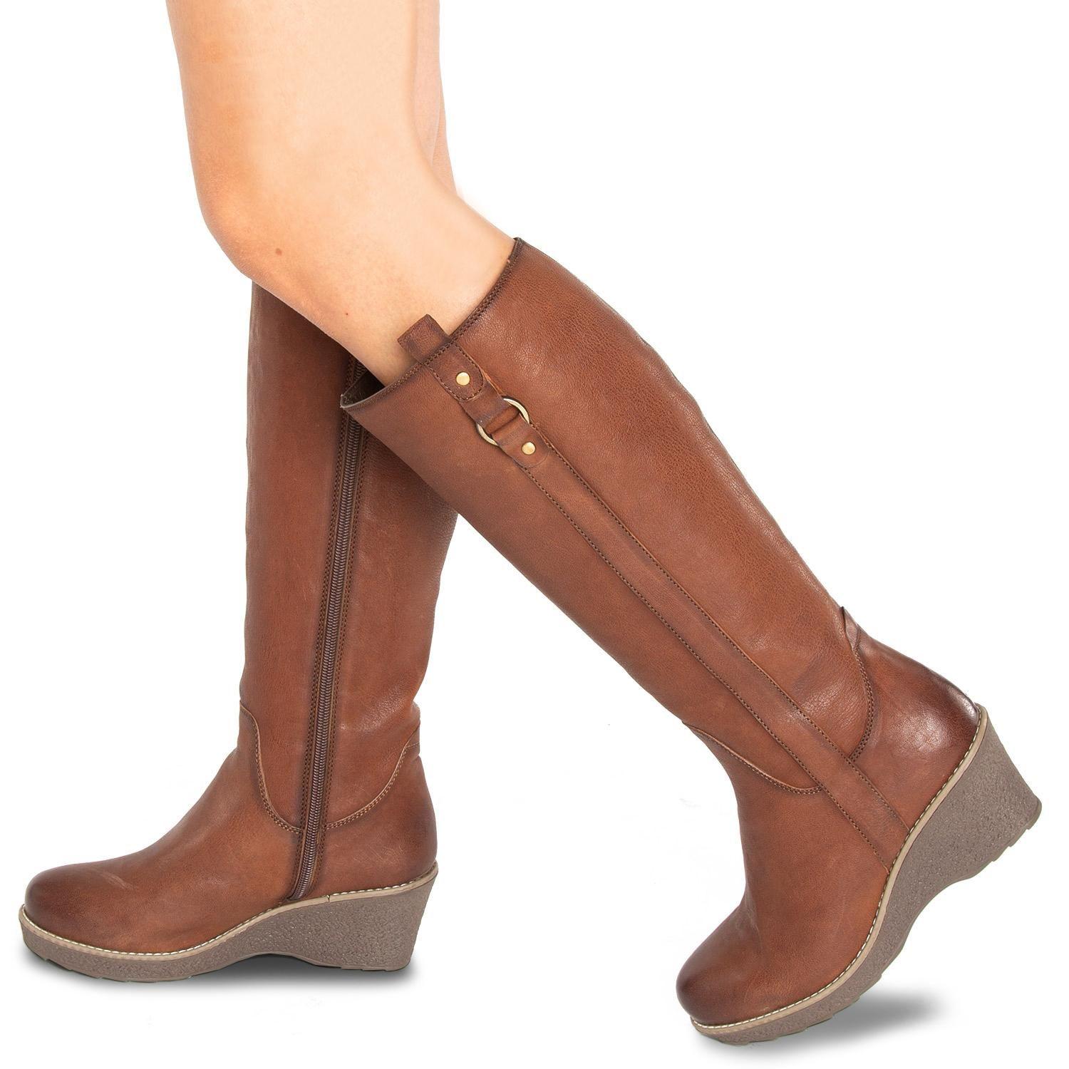 Bota  Leda  Gacel  Tostado  0659277-1