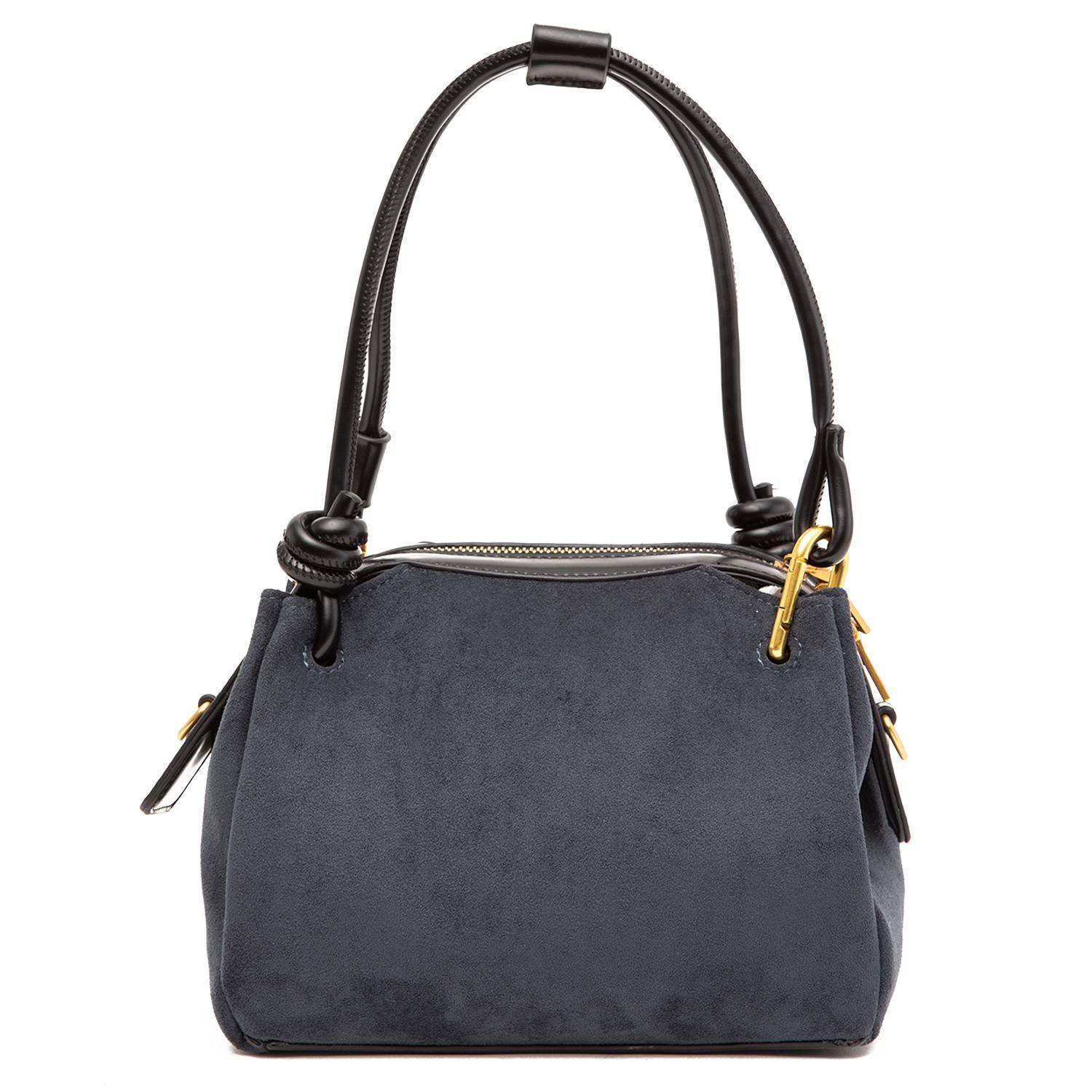 Cartera  Dos Asas Pequeña  Gacel  Azul  Car3444-2