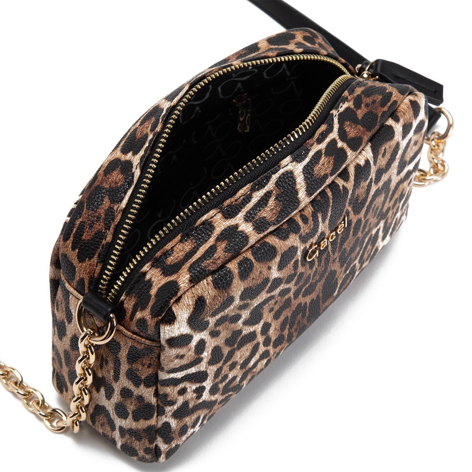 Cartera  Bandolera Pequeña  Gacel  Leopardo  Car3297-5