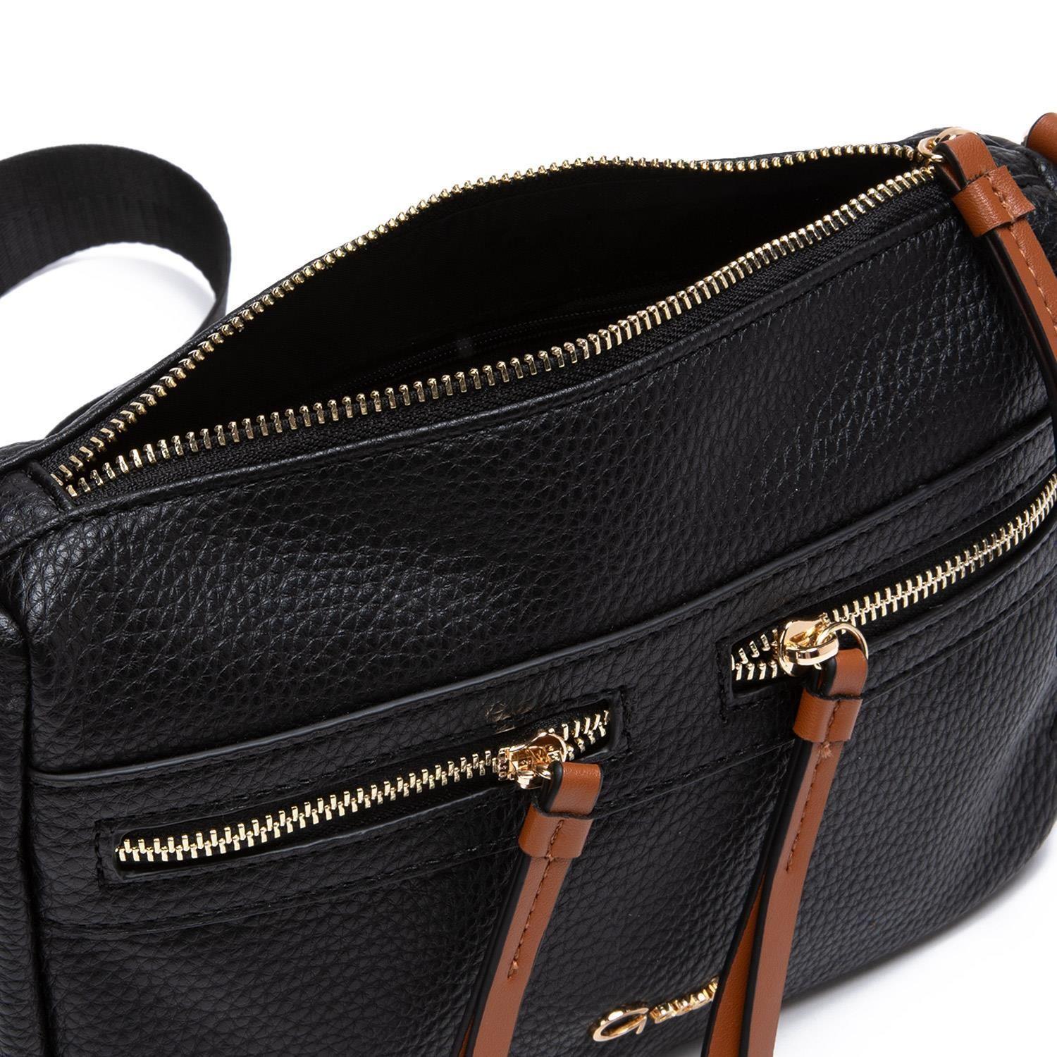 Cartera  Bandolera Grande  Gacel  Negro  Car2907-4