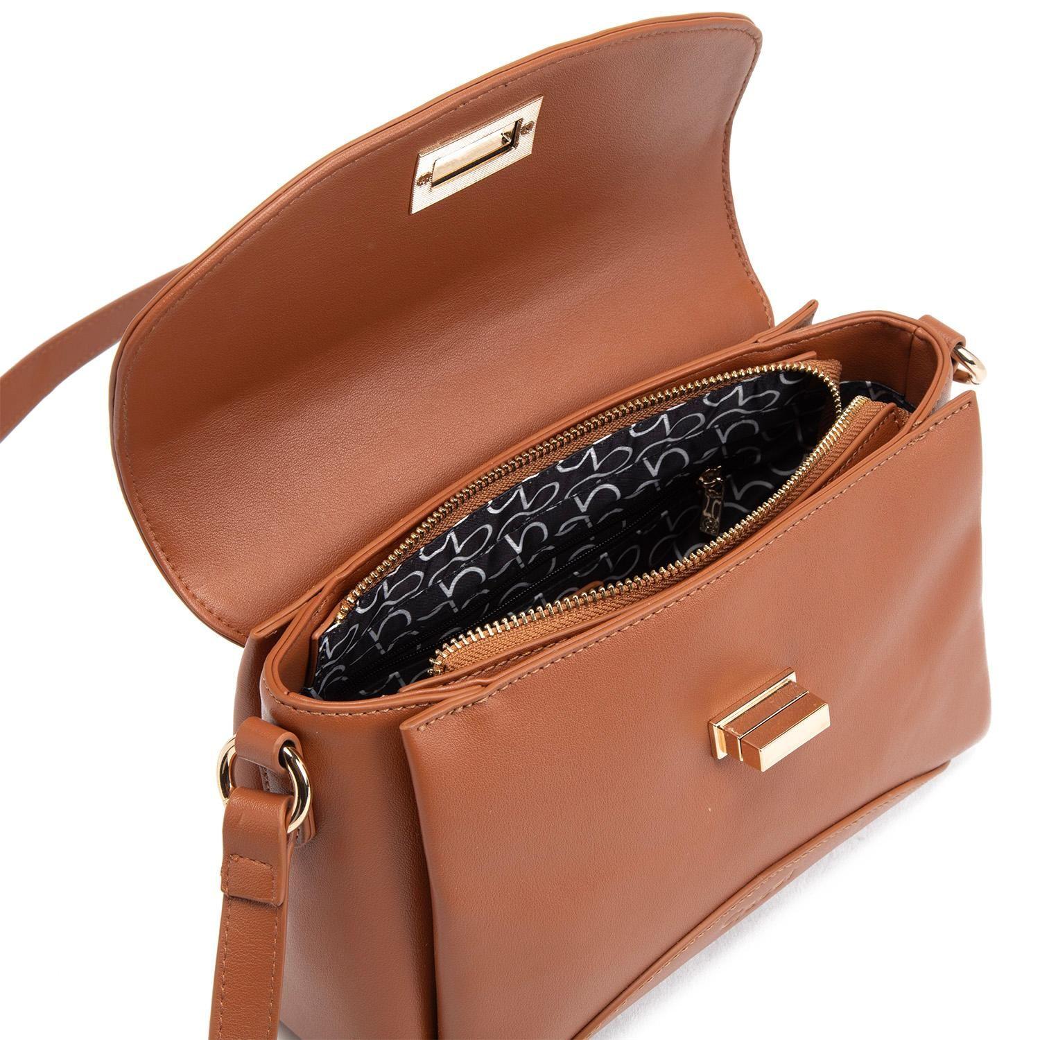 Cartera  Bandolera Grande  Gacel  Tostado  Car3313-4