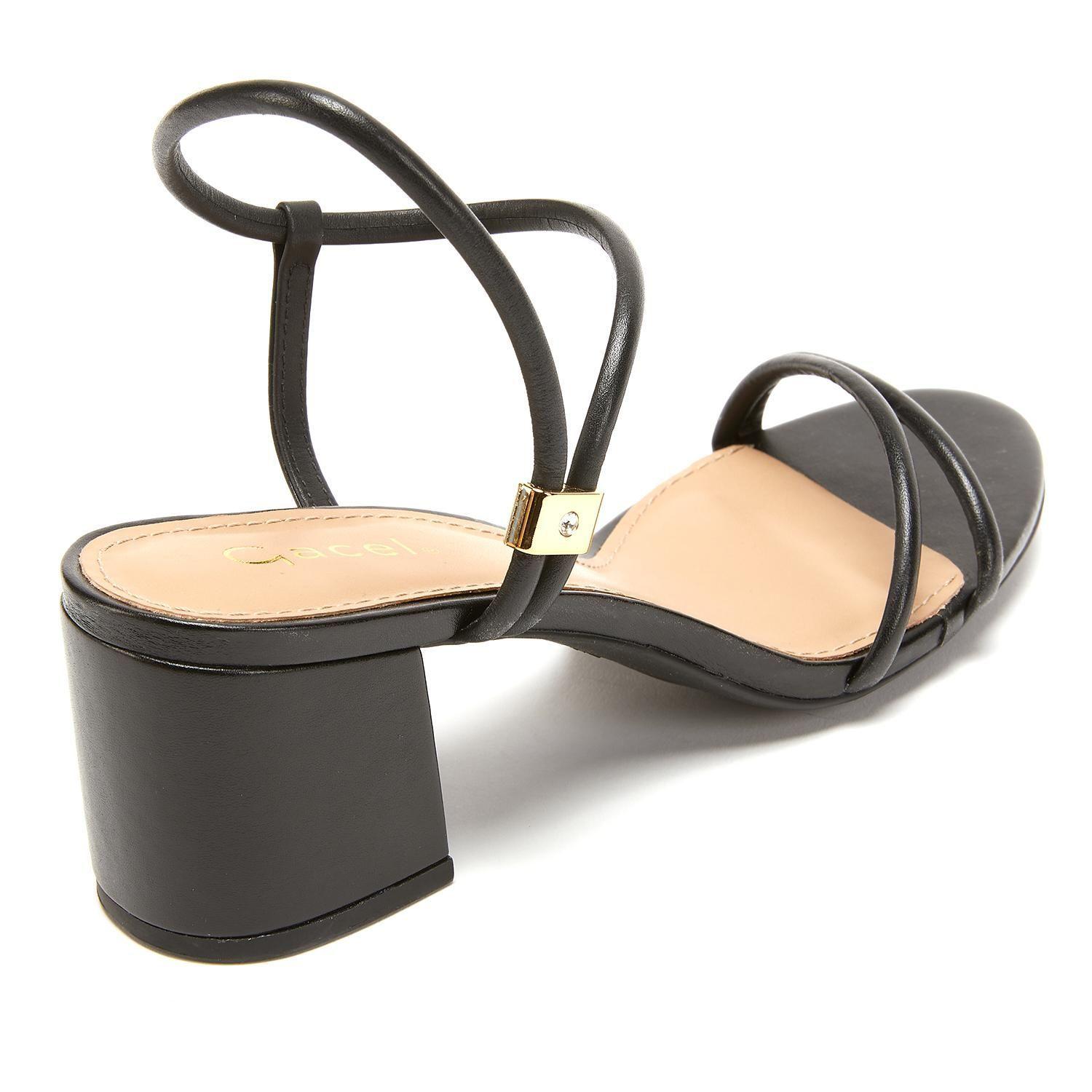 Sandalia  Ginger  Gacel  Negro  0659556-4