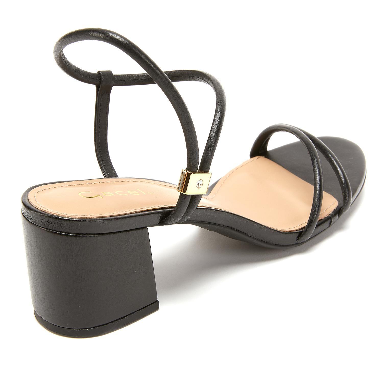 Sandalia  Ginger  Gacel  Negro  0659556-4