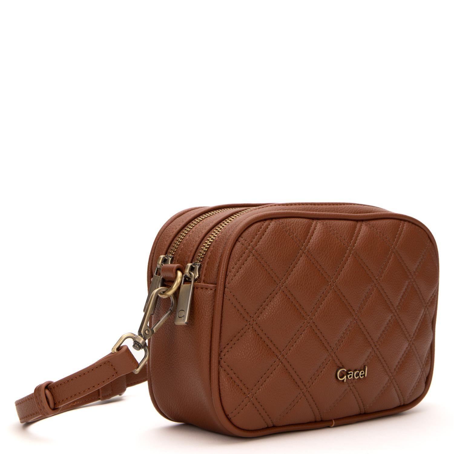 Cartera  Bandolera Grande  Gacel  Tostado  Car3420-2