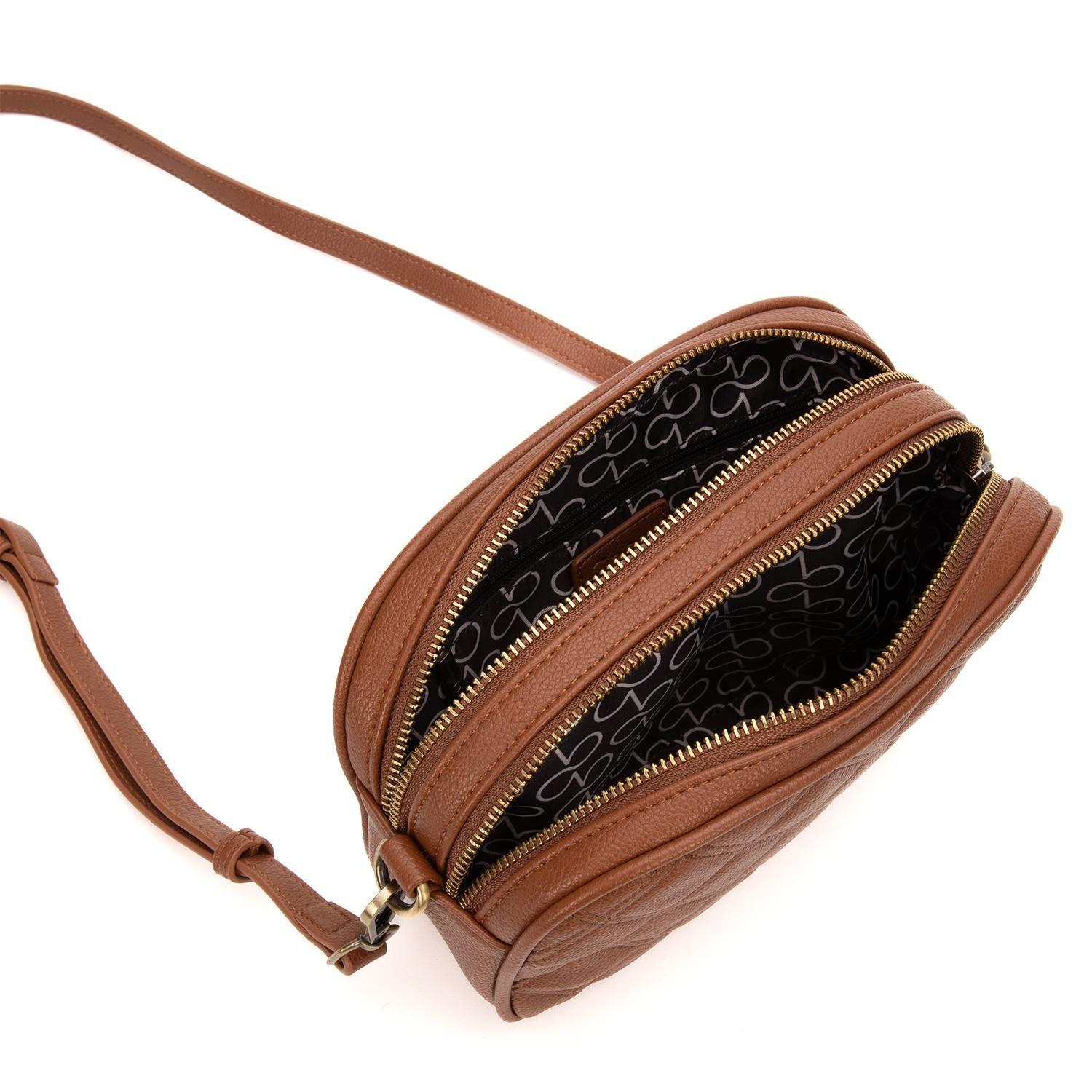 Cartera  Bandolera Grande  Gacel  Tostado  Car3420-5