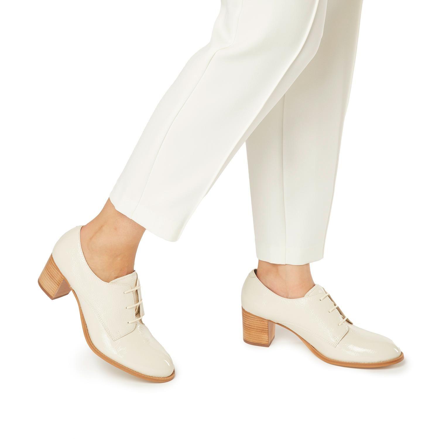 Zapato  Claudia  Gacel  Crema  0659491-1