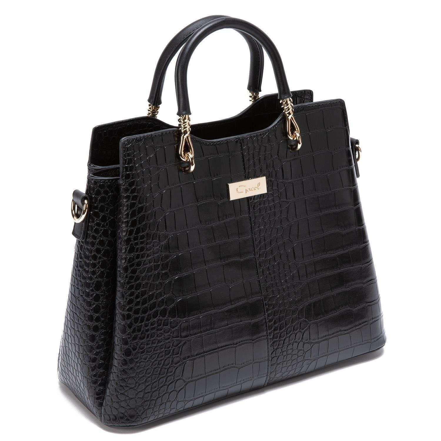 Cartera  Shopping Promocional  Gacel  Negro  Car2970-3