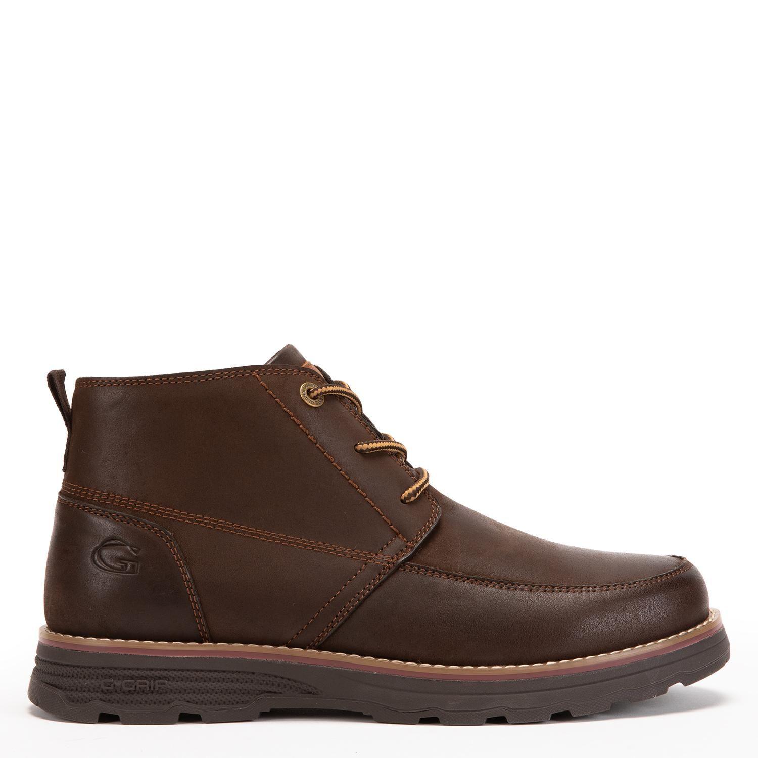 Botin de cuero hombre Guante chocolate Rodeo-0