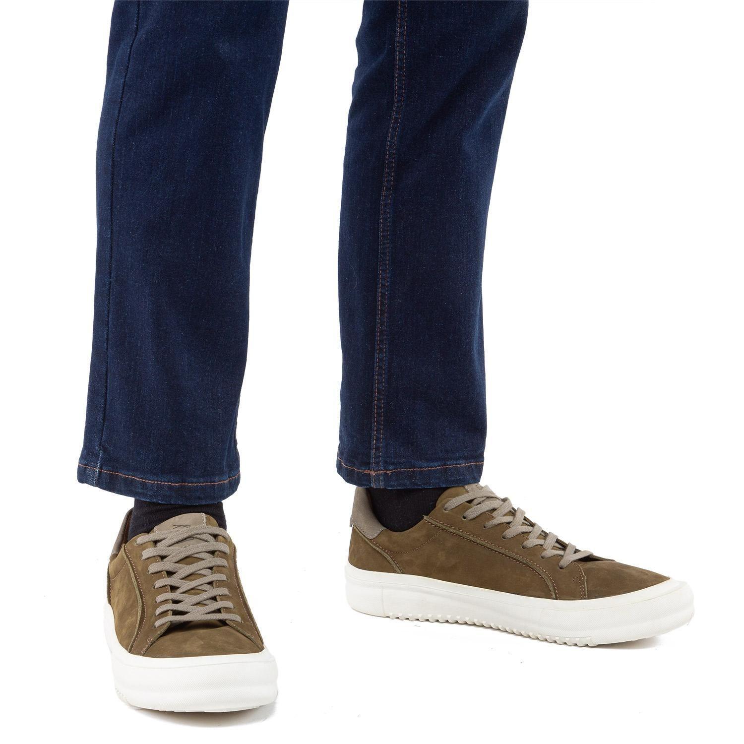 Zapatilla  Doha  Guante  Olivo  0036052-1