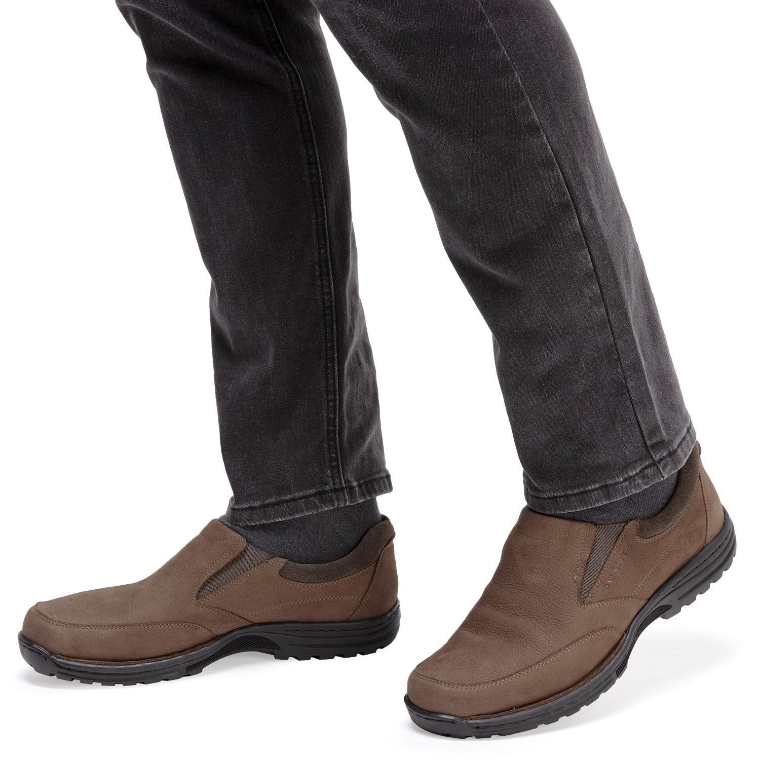 Zapato de cuero hombre Guante gris Dortmund-1