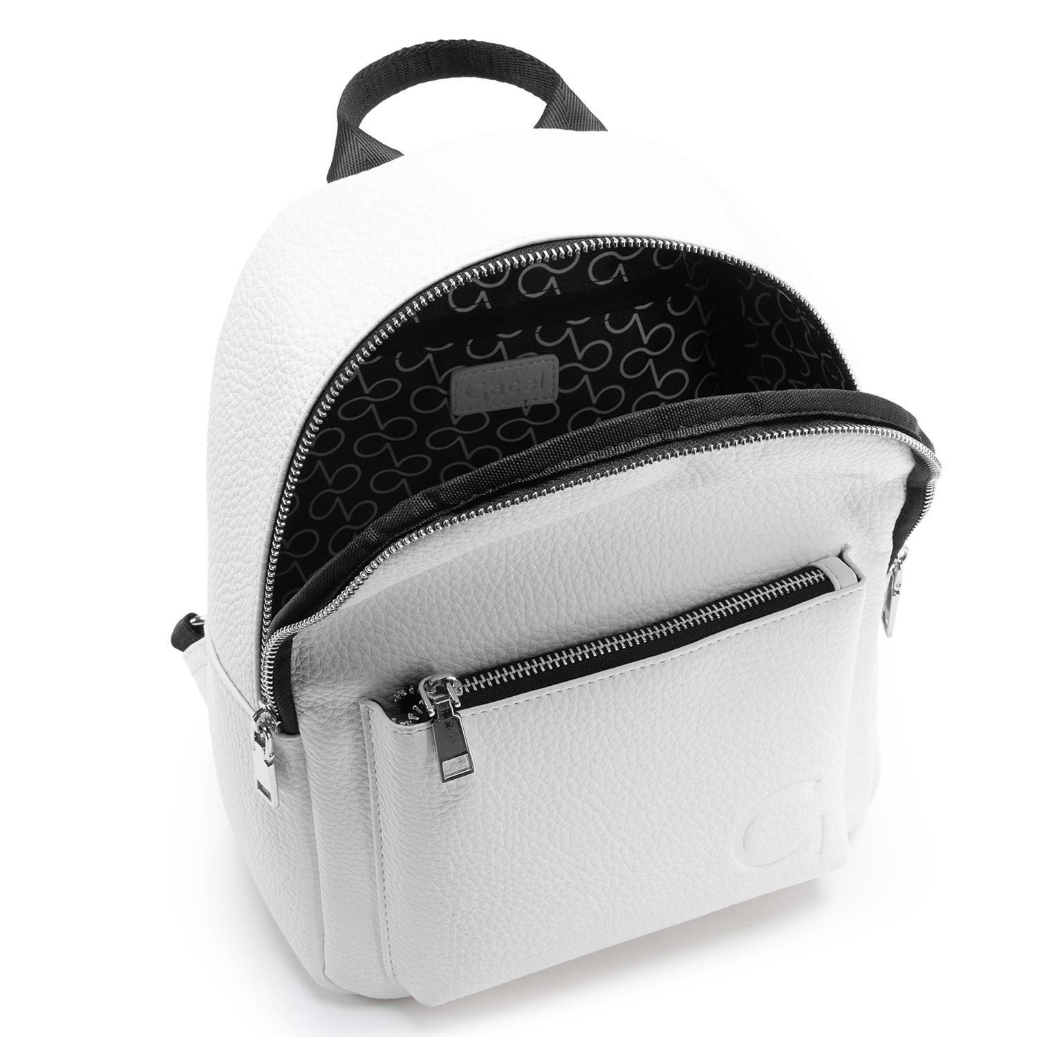 Mochila  Pequeña  Gacel  Blanco  Car3378-5