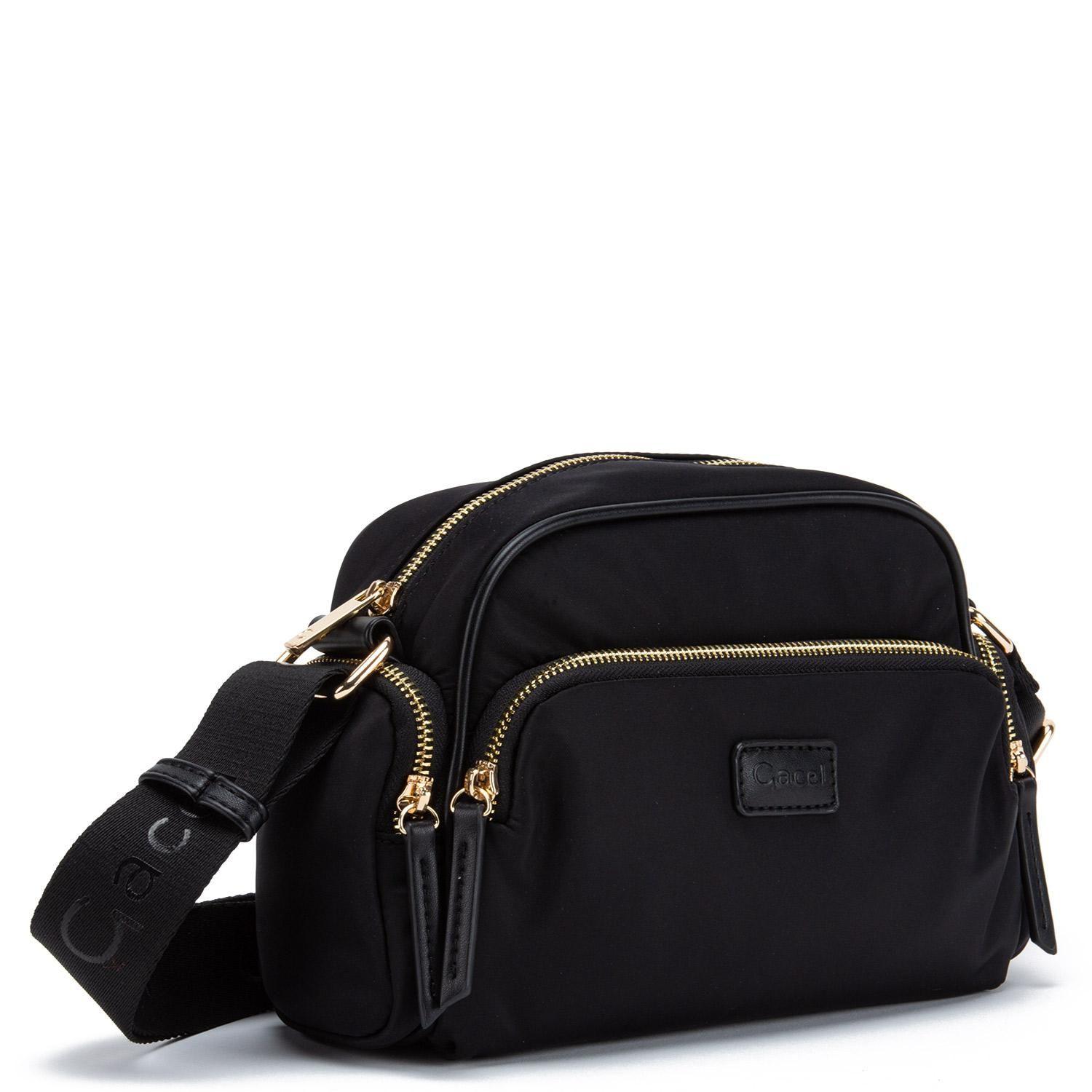 Cartera  Bandolera Grande  Gacel  Negro  Car3317-2