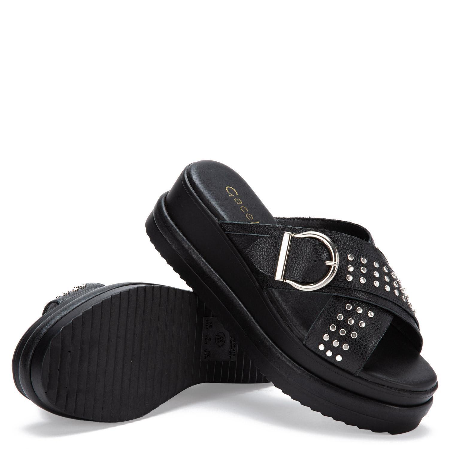 Sandalia  Maggie  Gacel  Negro  0659621-3