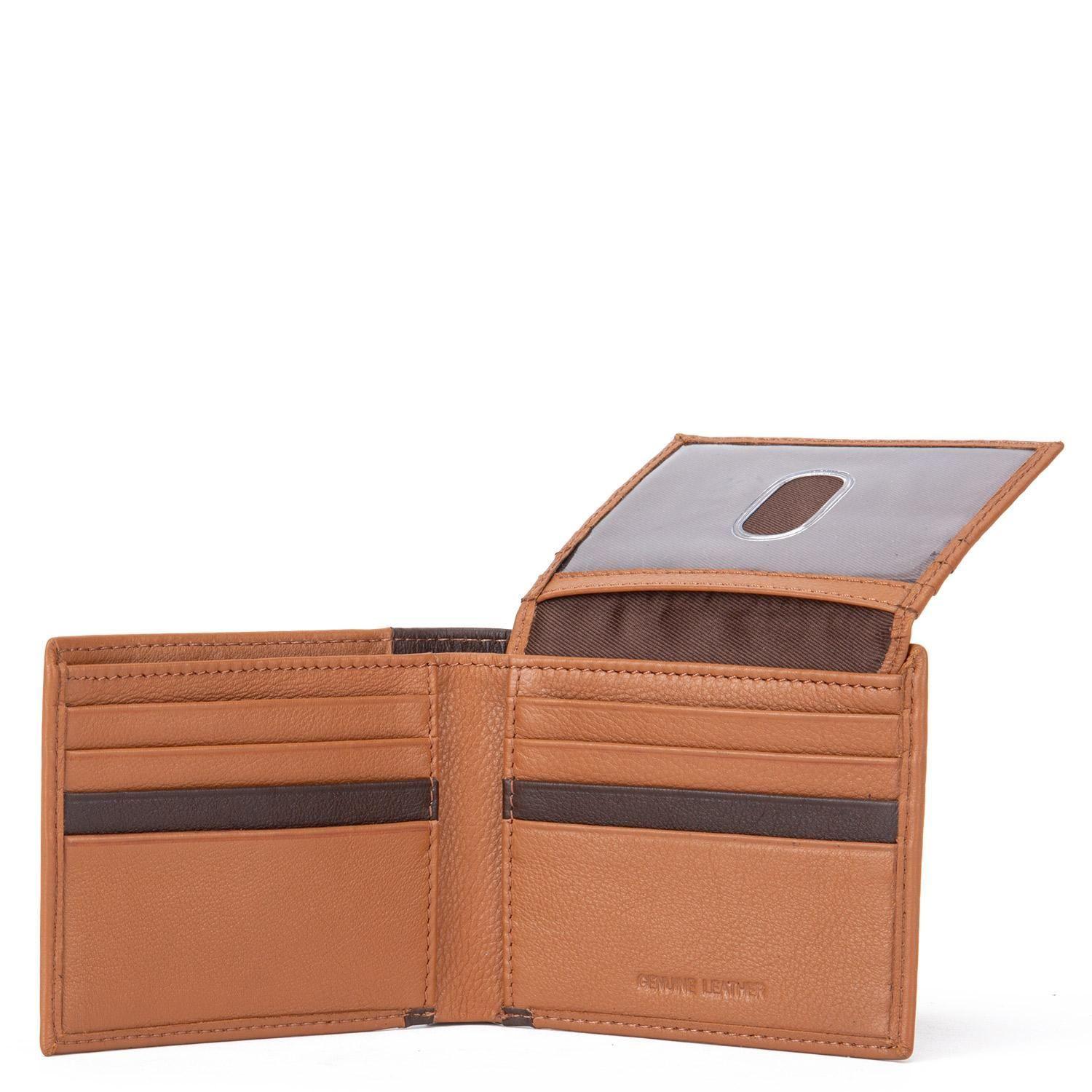 Billetera  Bill Flap  Guante  Cafe  Bi472-3