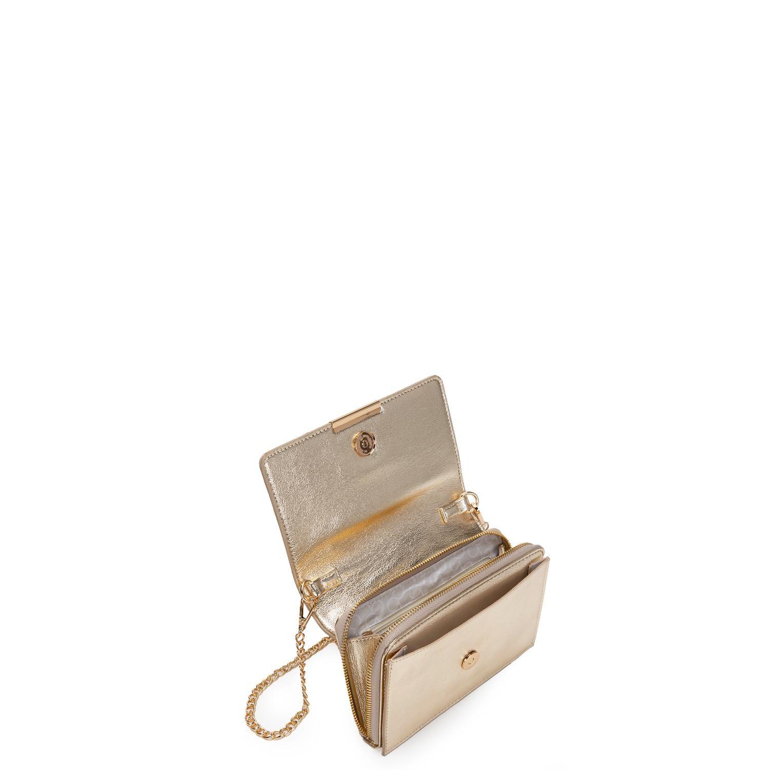 Cartera  Clutch  Gacel  Dorado  Car3243-4