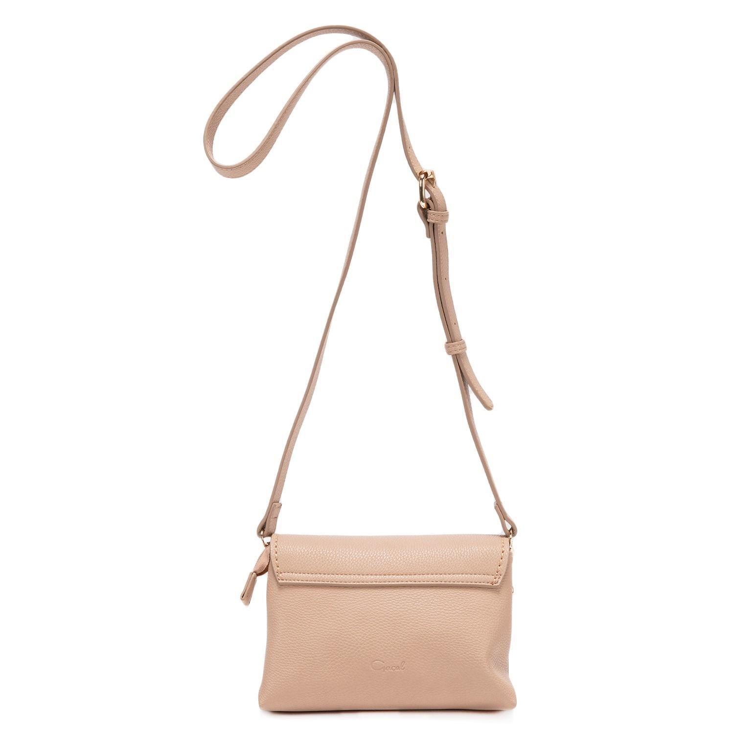 Cartera  Bandolera Pequeña  Gacel  Camel  Car2856-1