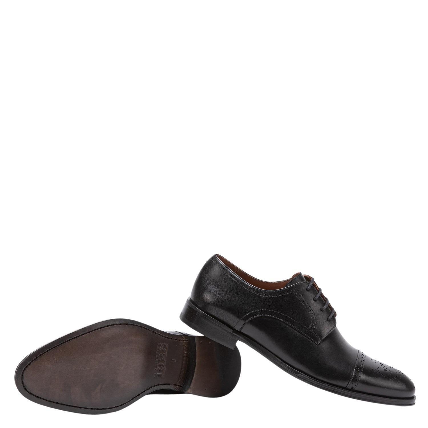Zapato de cuero hombre Guante negro Suela-3