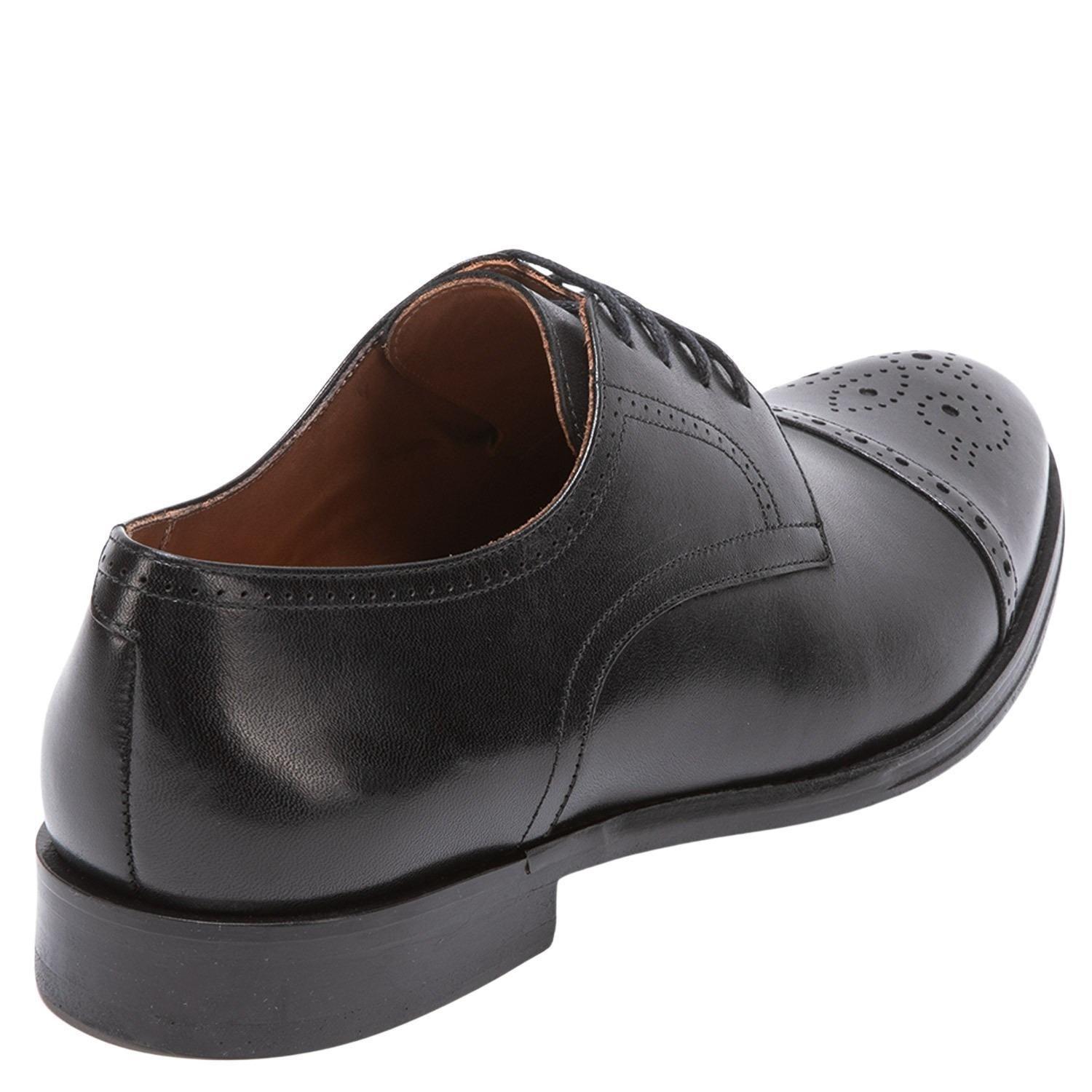 Zapato de cuero hombre Guante negro Suela-4