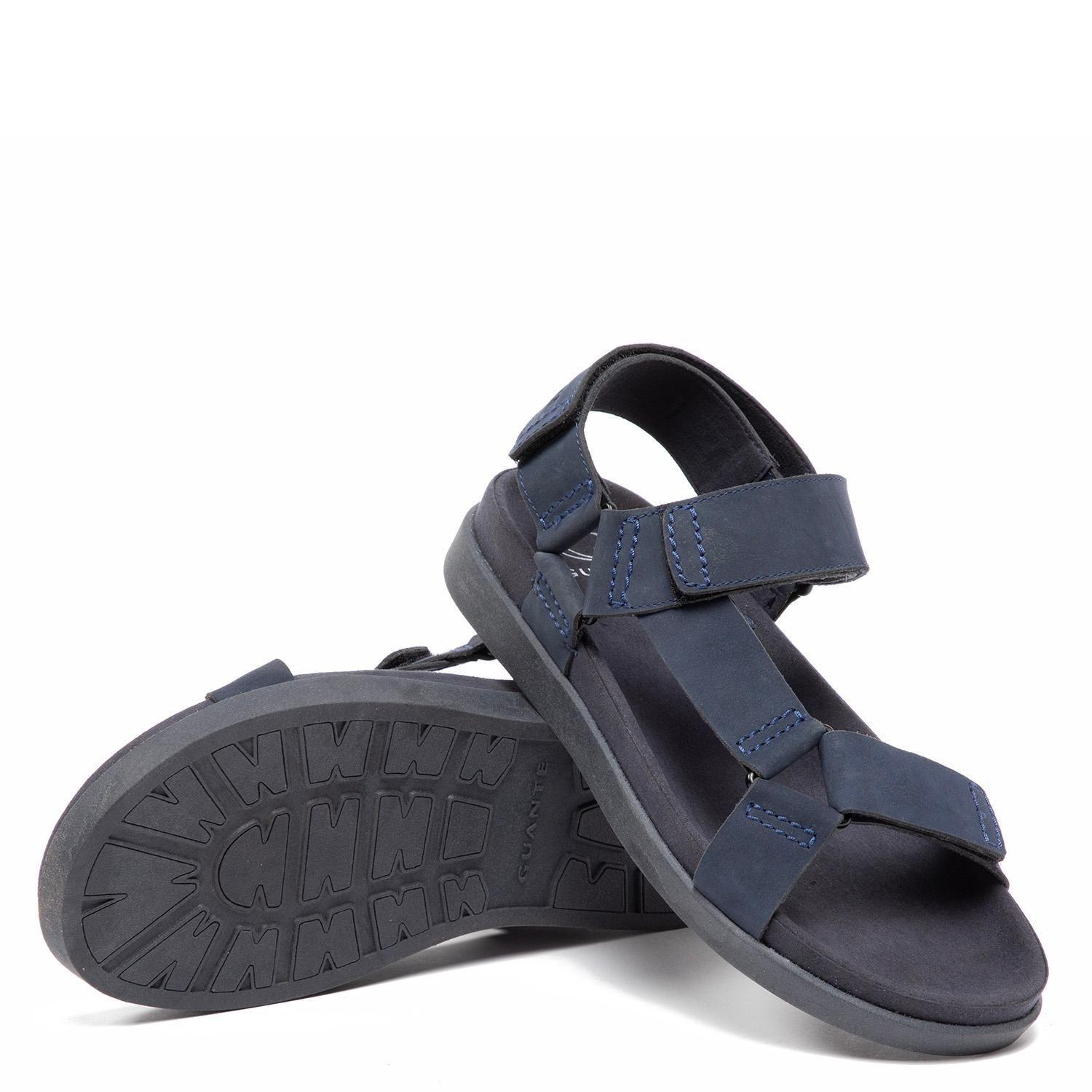 Sandalia Semi Abierta  Berna  Guante  Marino  0035492-3