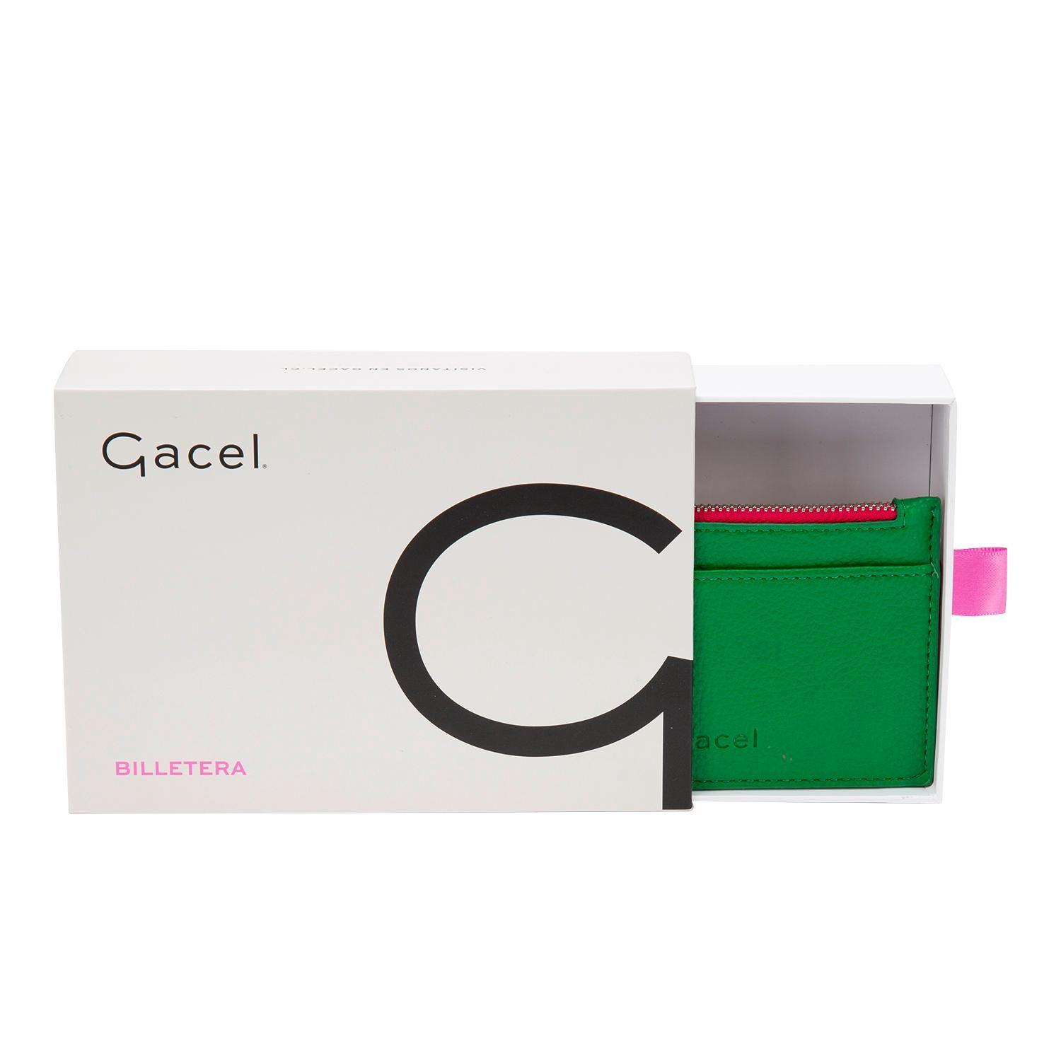 Billetera  Tarjetero  Gacel  Verde  Bil0377-3