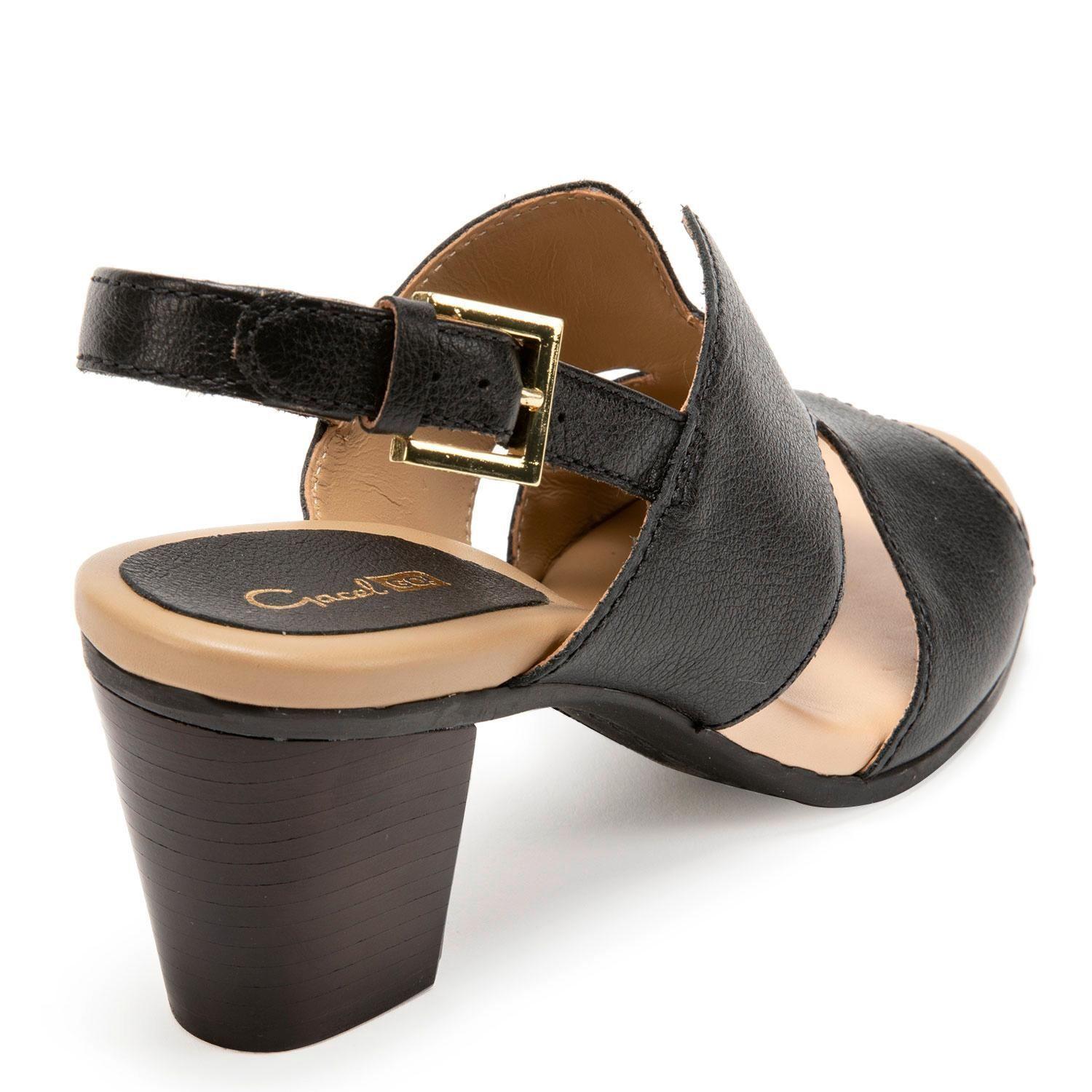 Sandalia  Roxxane  Gacel  Negro  0659083-4