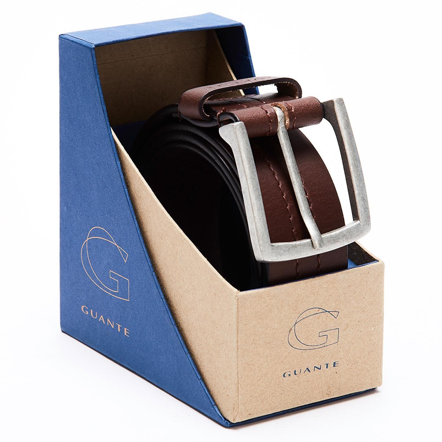 Cinturon  Cint Casua  Guante  Cafe  Ci1366-2