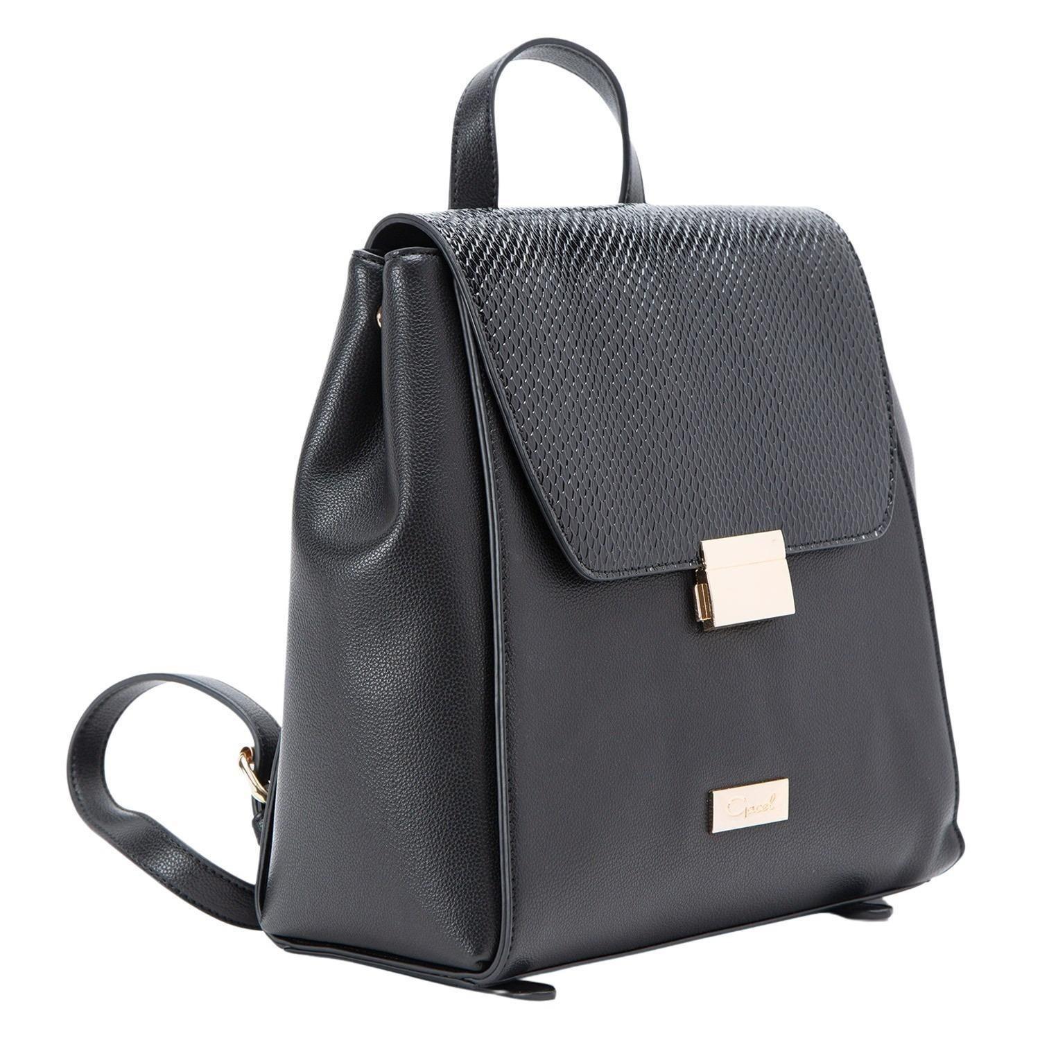 Mochila  Grande  Gacel  Negro  Car2735-2